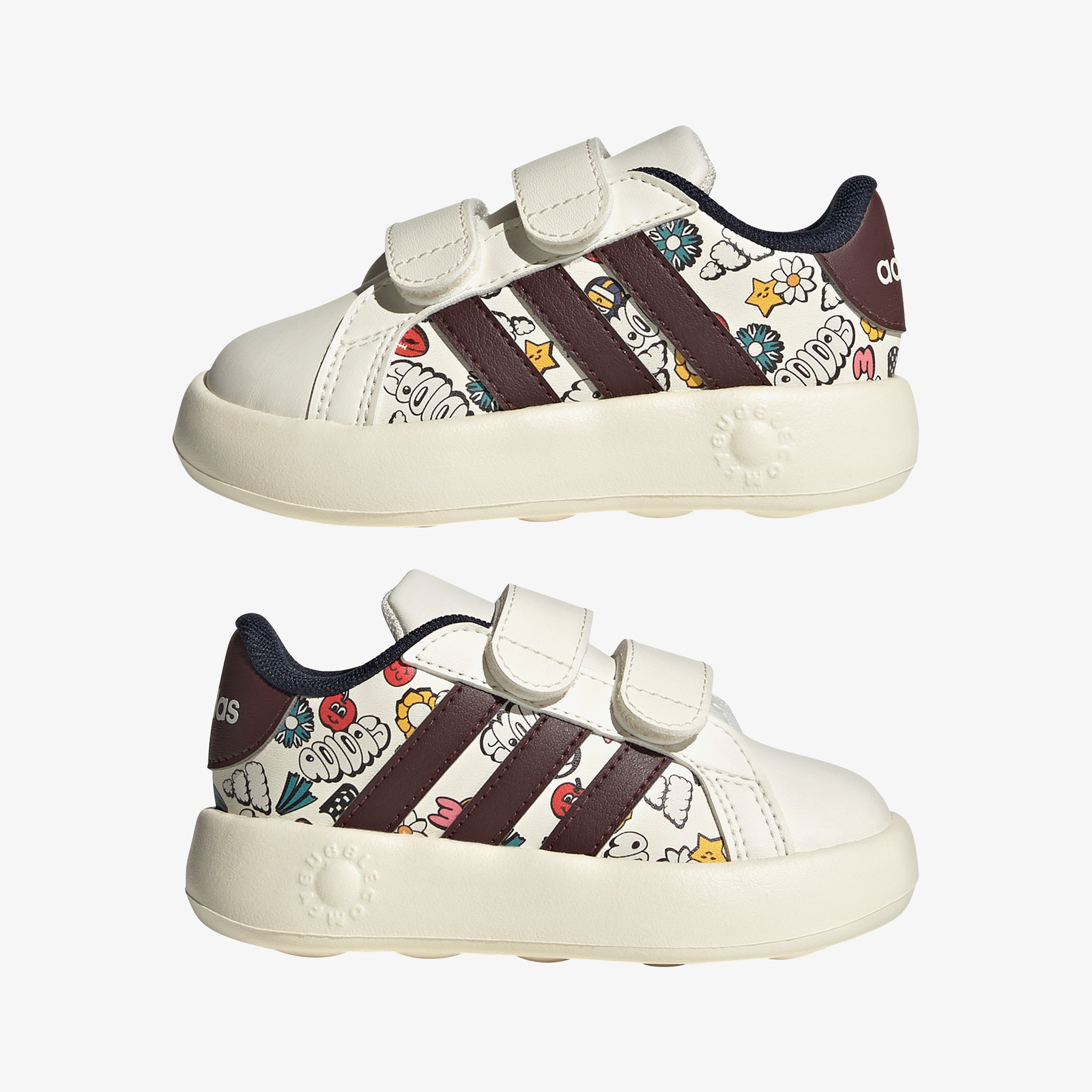 adidas Grand Court 2.0 Beyaz Bebek Spor Ayakkabı