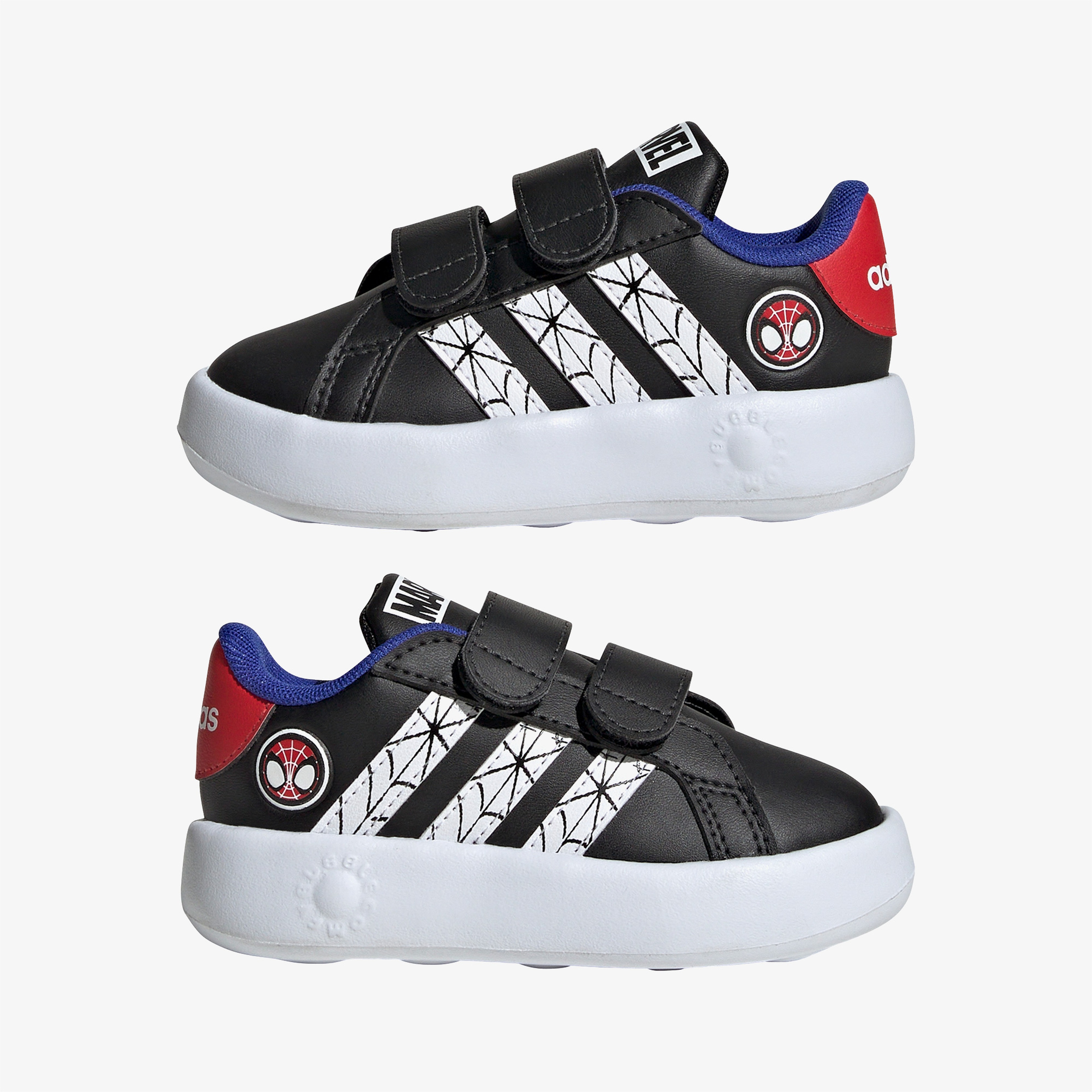 adidas Marvel Grand Court Spıder-Man Siyah Bebek Spor Ayakkabı