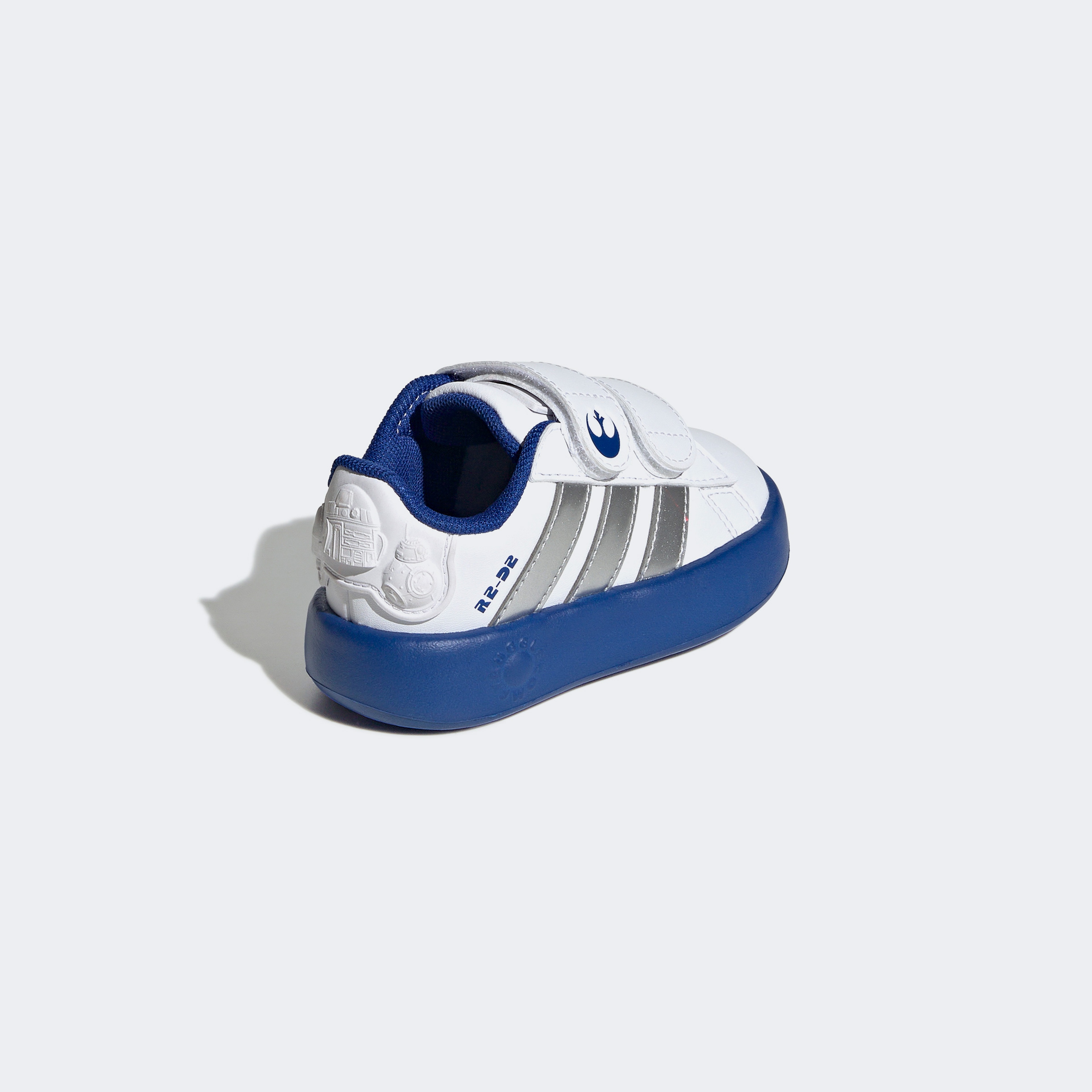 adidas Star Wars Grand Court Bebek Mavi Beyaz Spor Ayakkabı