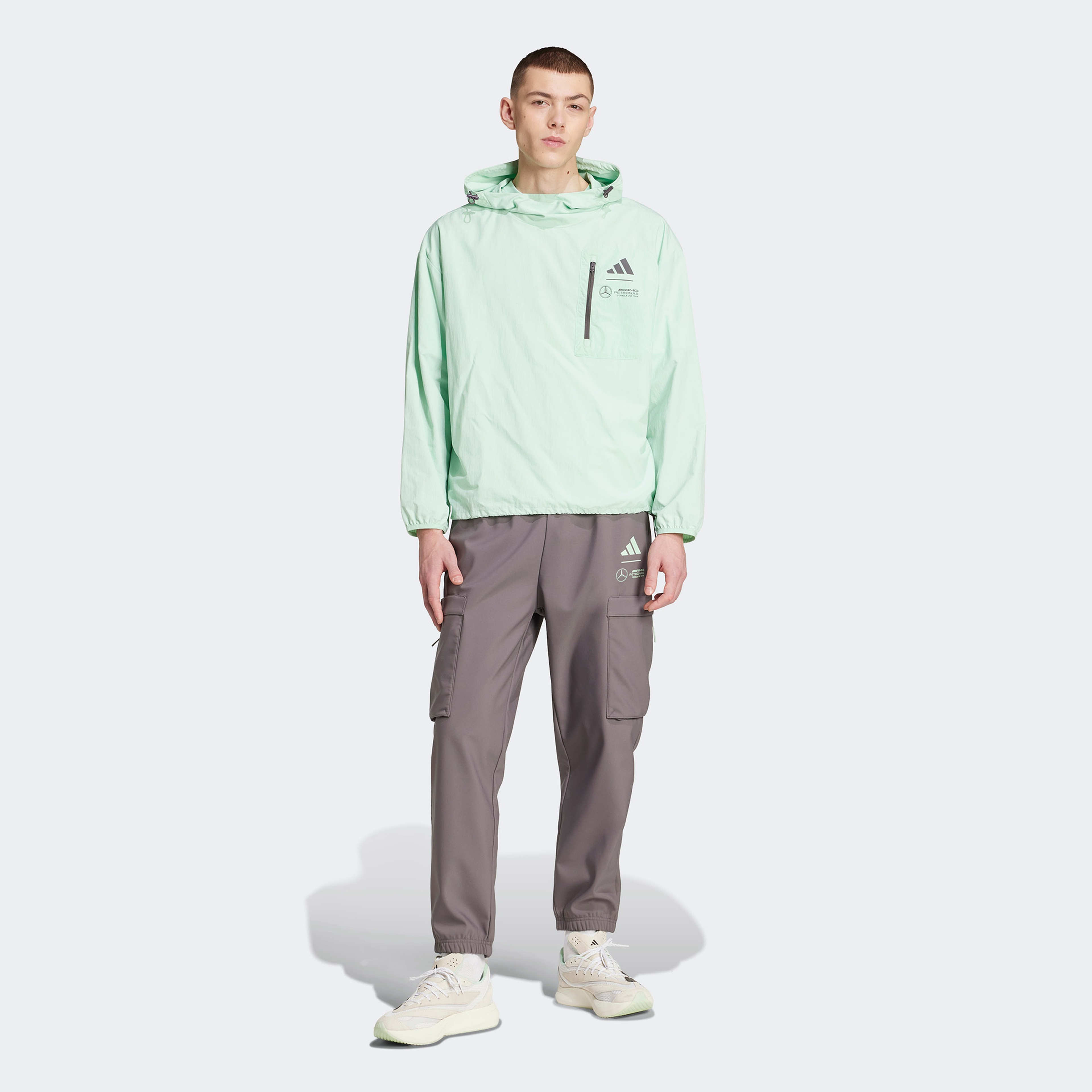 adidas Mercedes Amg Petronnas Formula One Team Erkek Yeşil Rüzgarlık