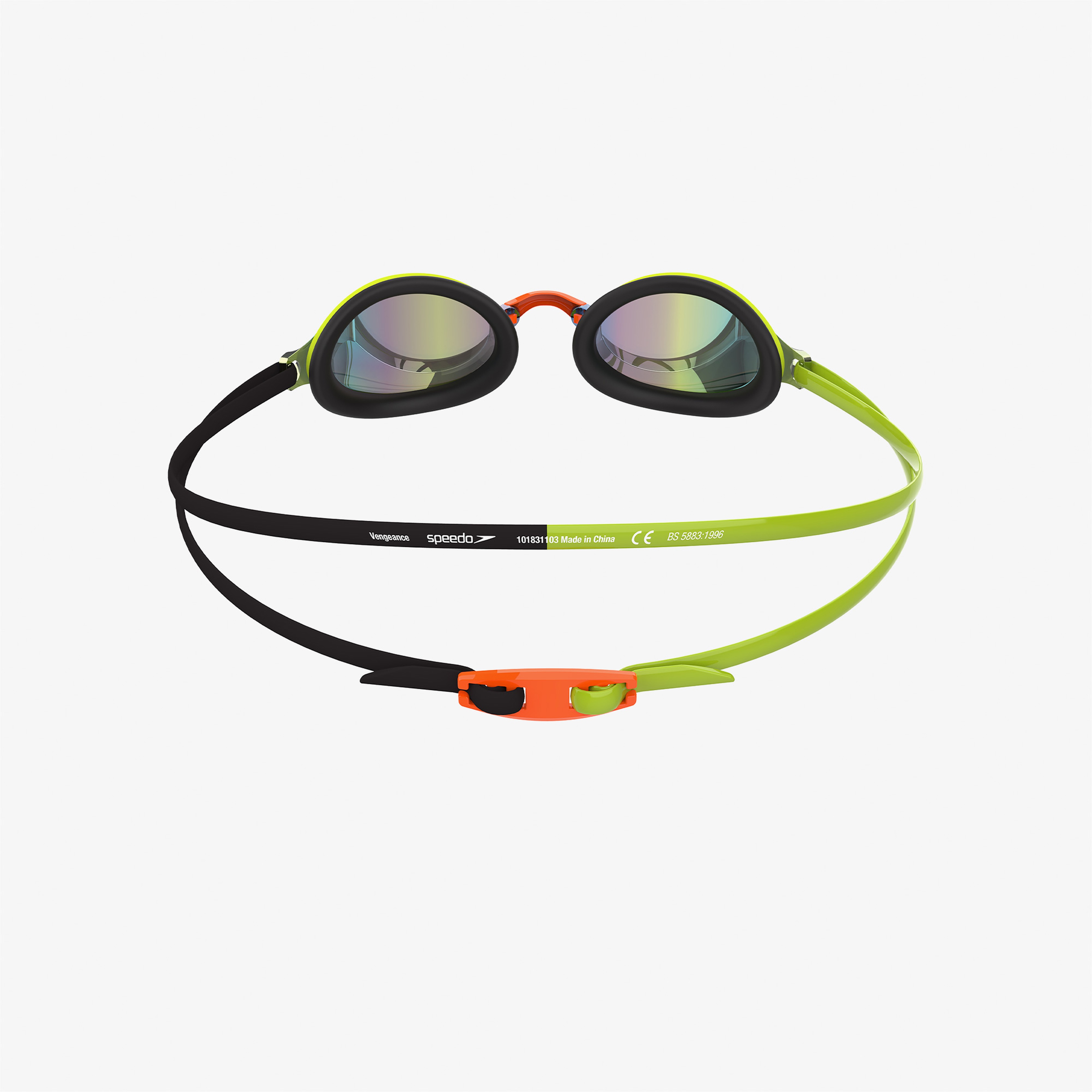 Speedo Unisex Yeşil Yüzücü Gözlüğü