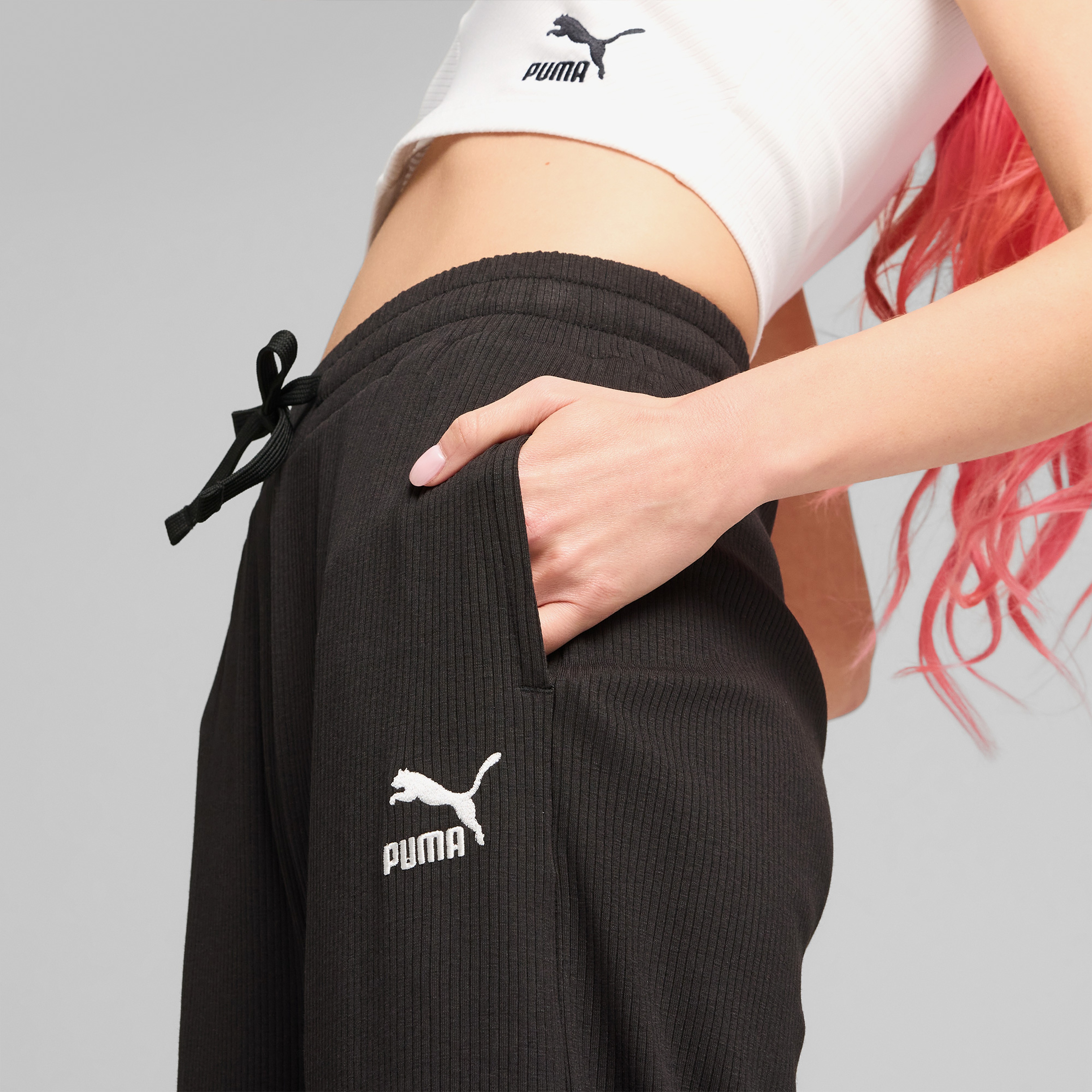 Puma Kadın Siyah Eşofman Altı