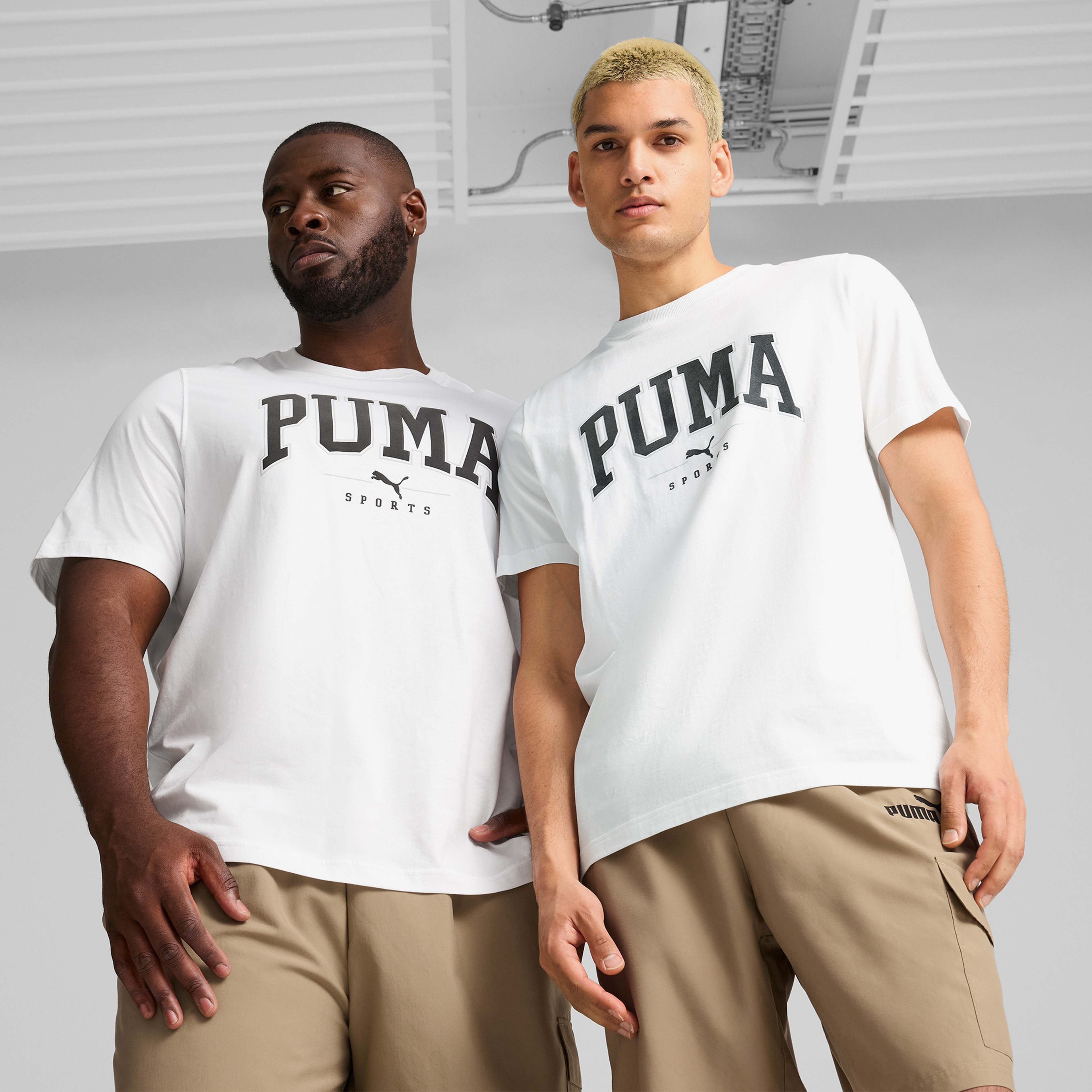 Puma Erkek Beyaz T-Shirt