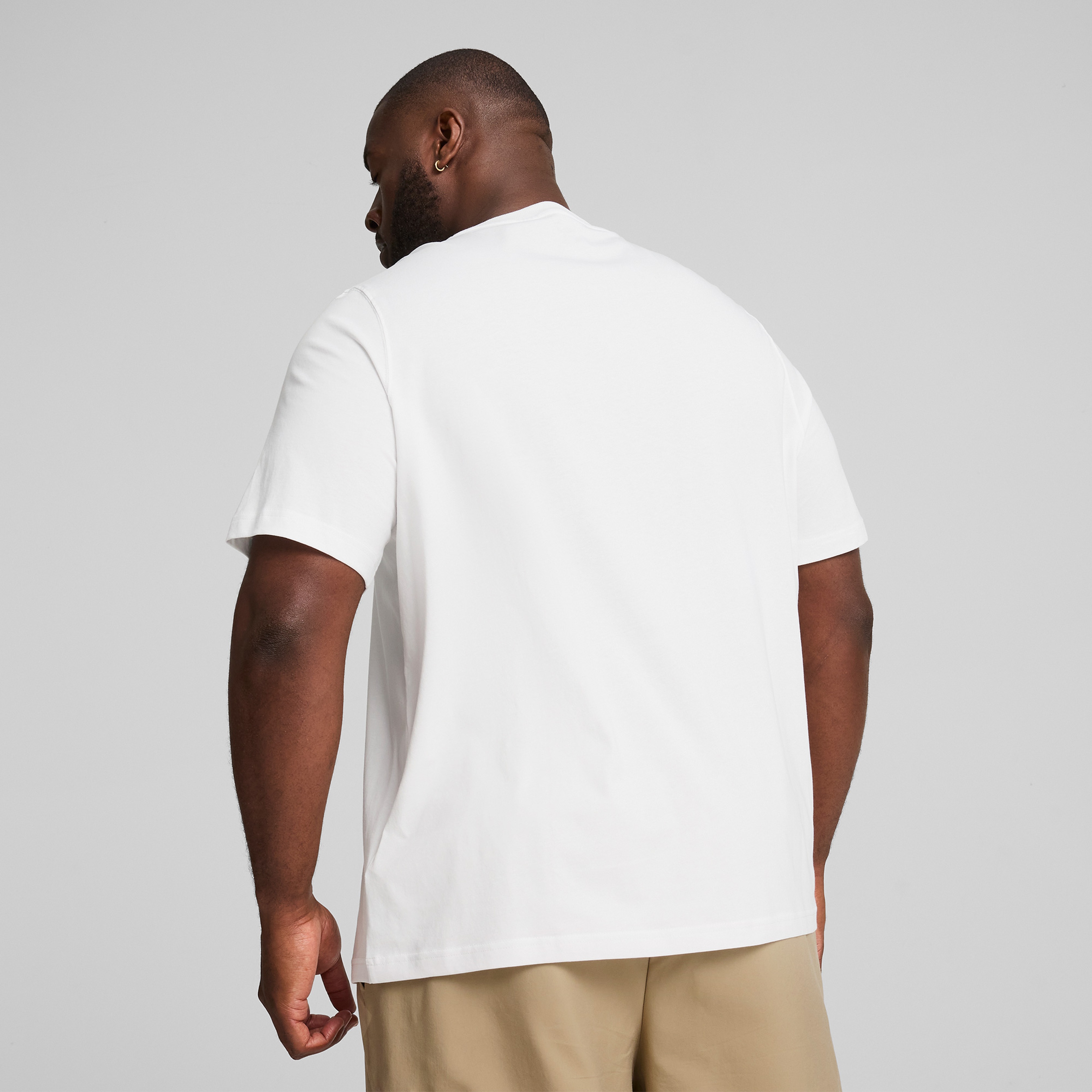 Puma Erkek Beyaz T-Shirt