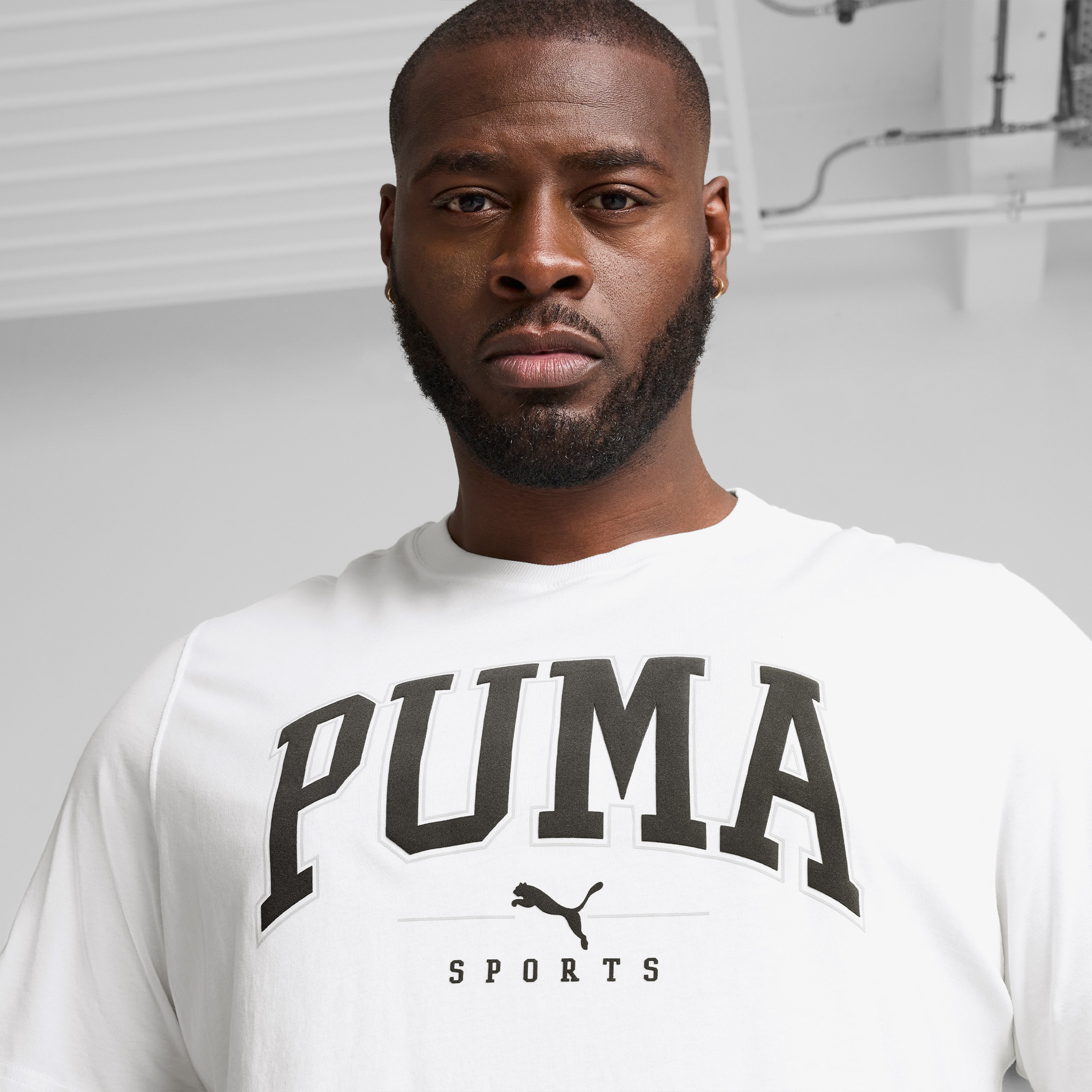 Puma Erkek Beyaz T-Shirt