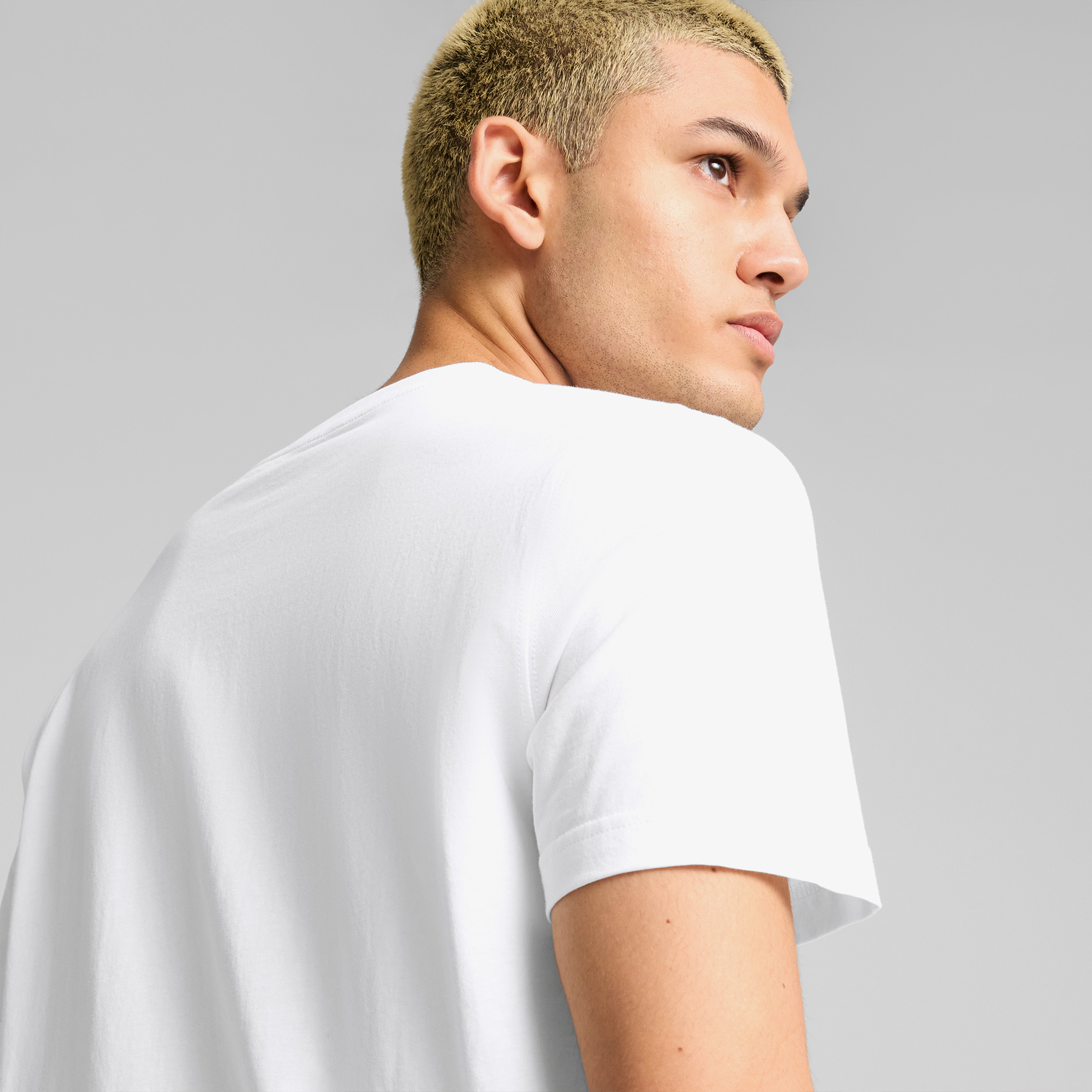 Puma Erkek Beyaz T-Shirt