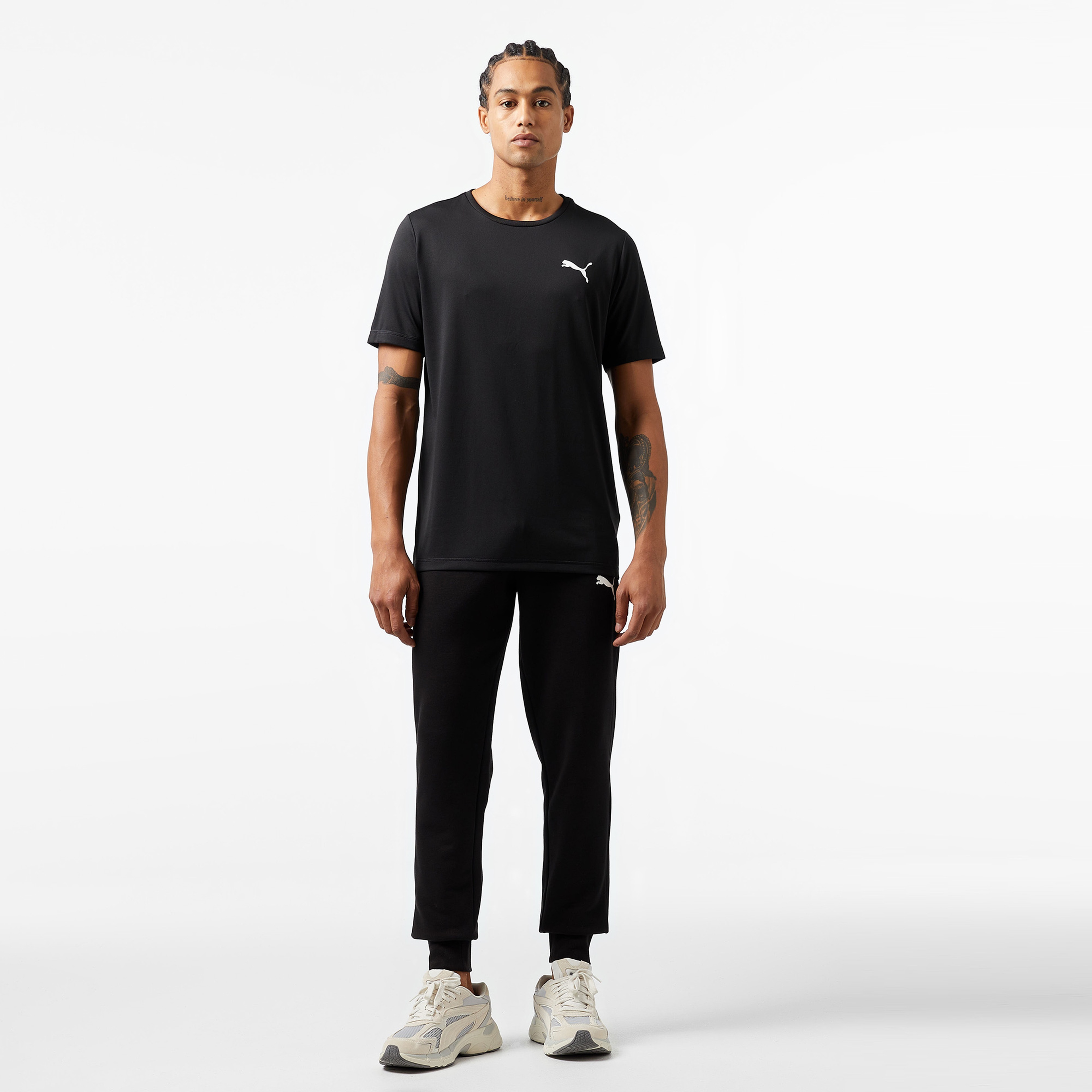 Puma Erkek Siyah T-Shirt