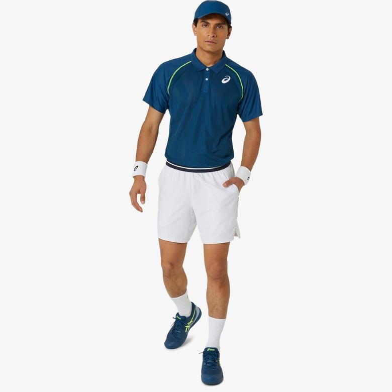 Asics Erkek Mavi Polo