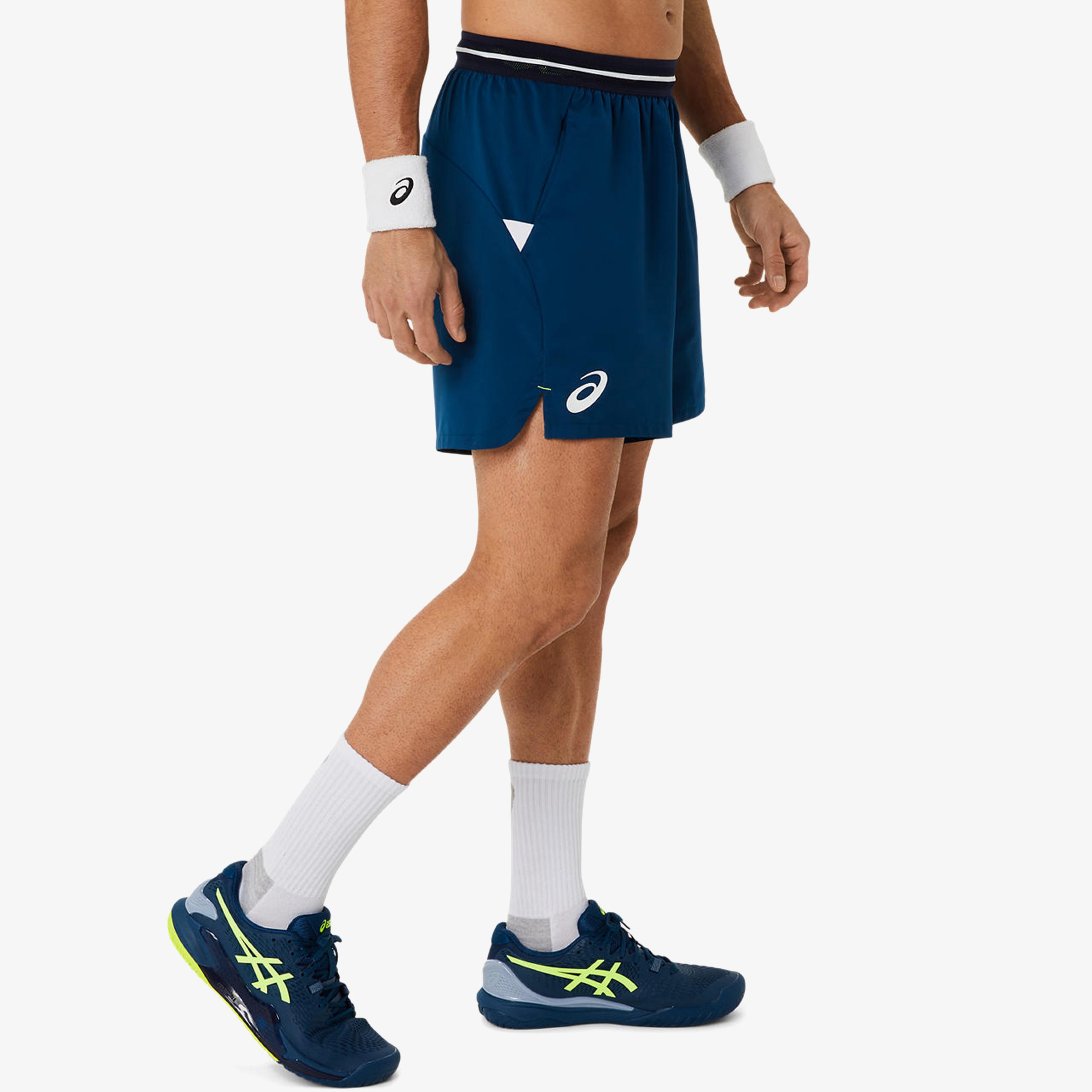 Asics Erkek Mavi Şort