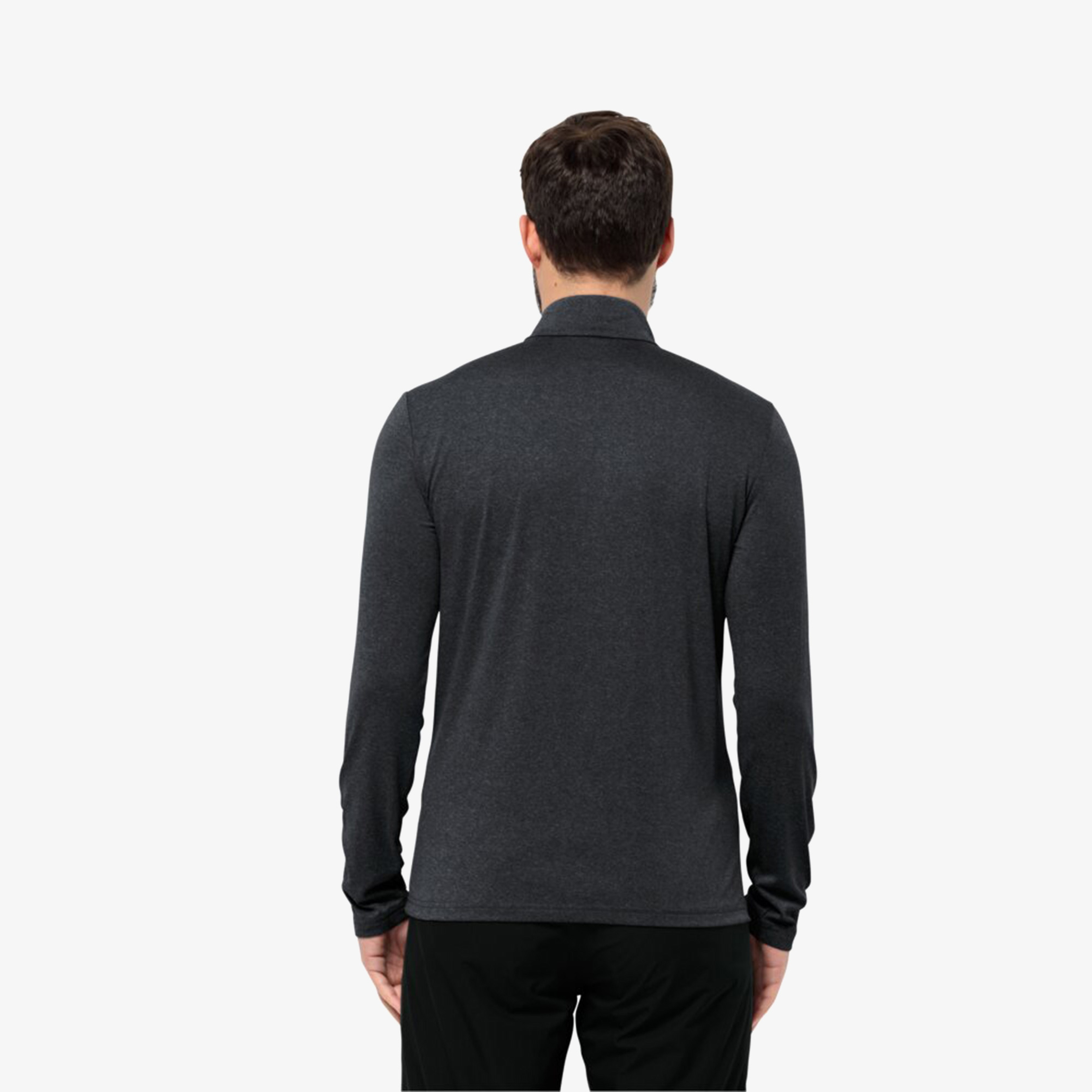 Jack Wolfskin Erkek Gri Polar