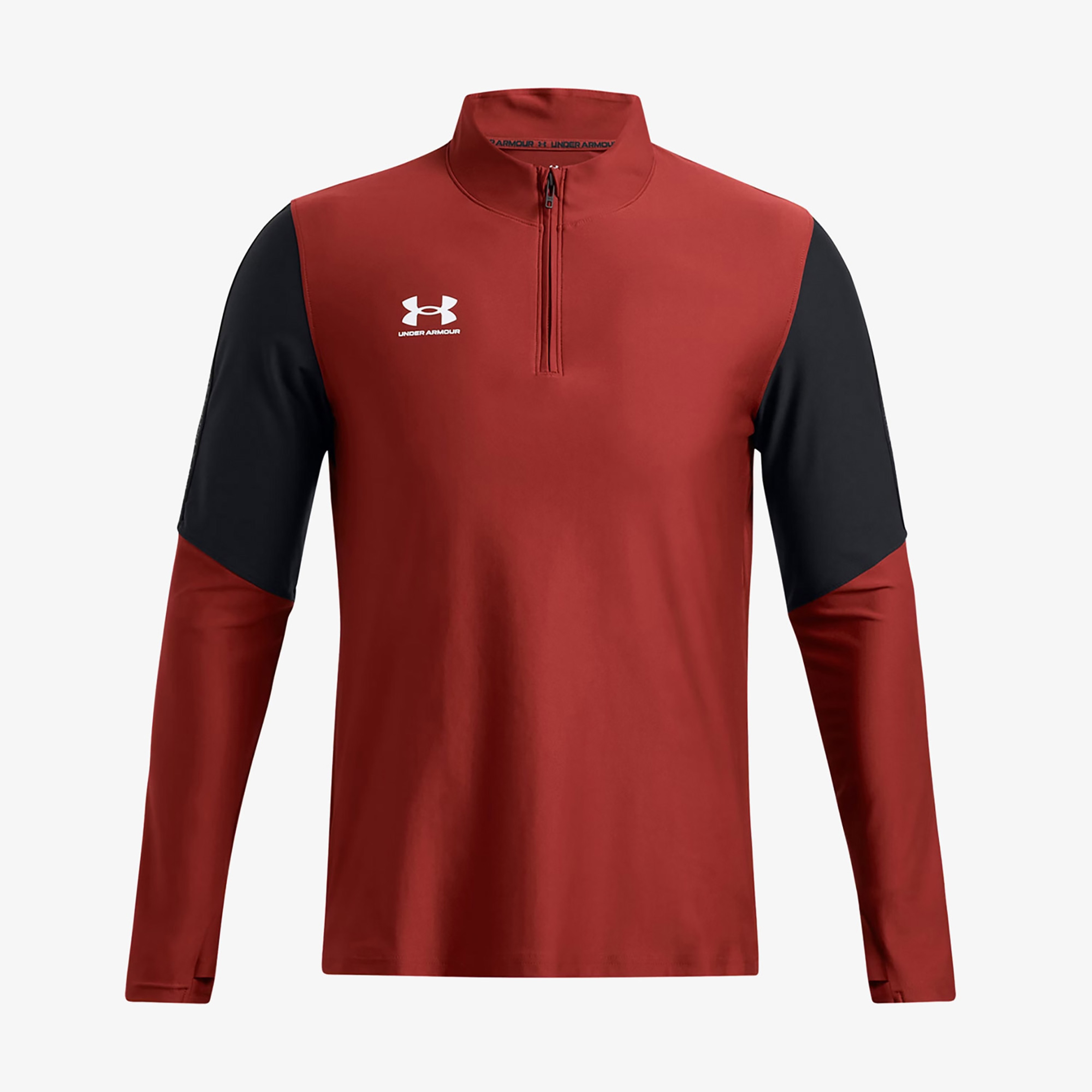 Under Armour Challenger Pro 1/4 Zip Erkek Kırmızı Antrenman Üstü