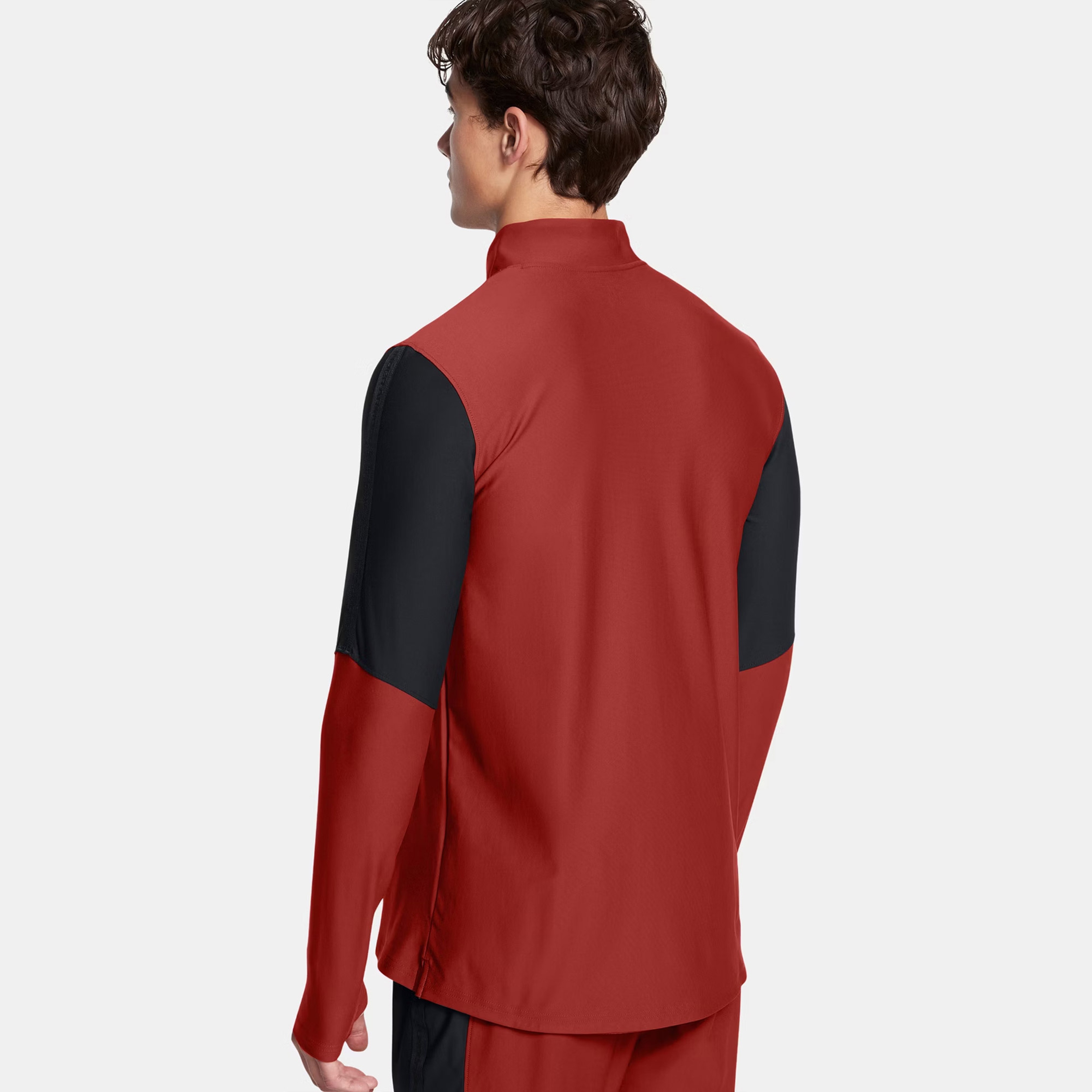 Under Armour Challenger Pro 1/4 Zip Erkek Kırmızı Antrenman Üstü