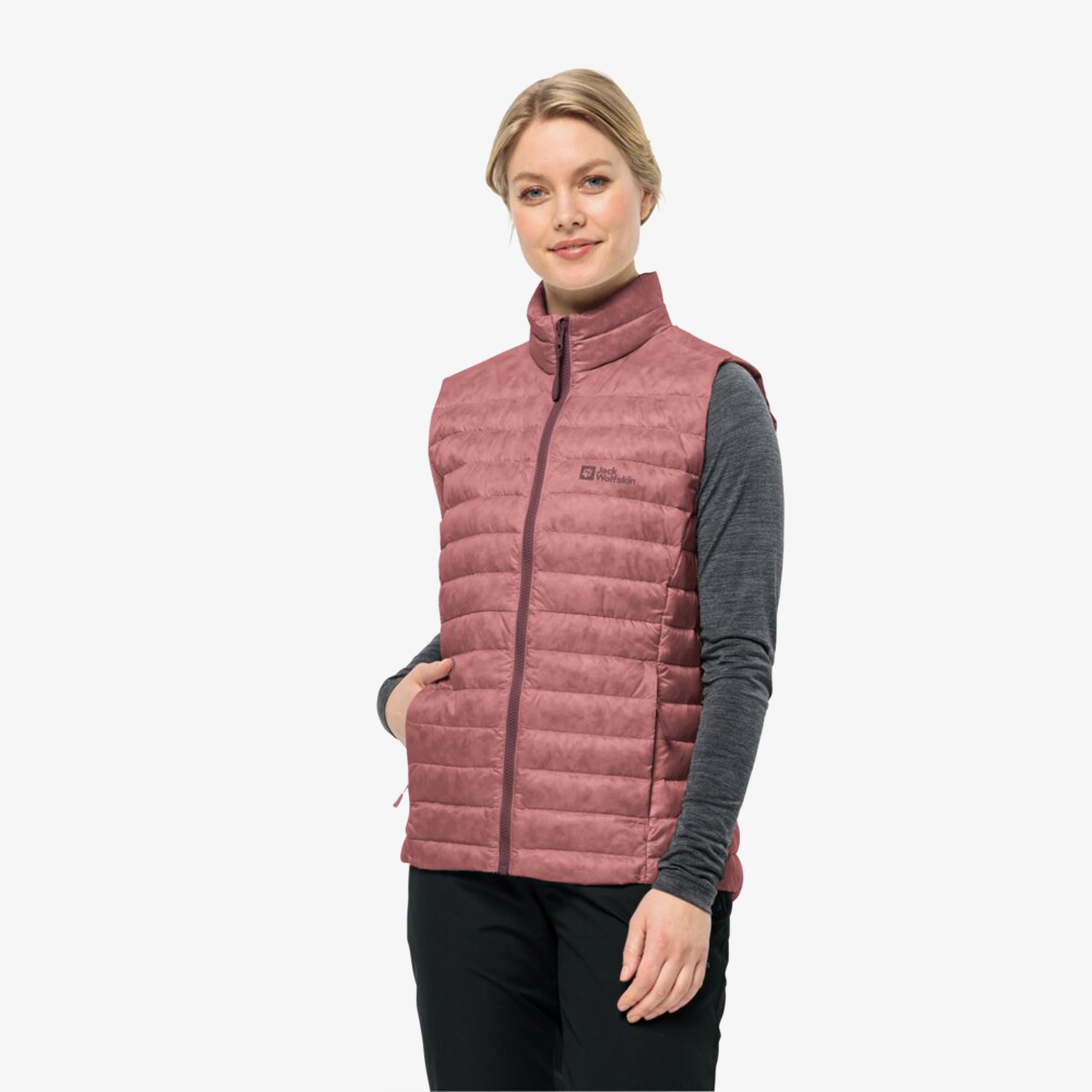 Jack Wolfskin Kadın Pembe Yelek