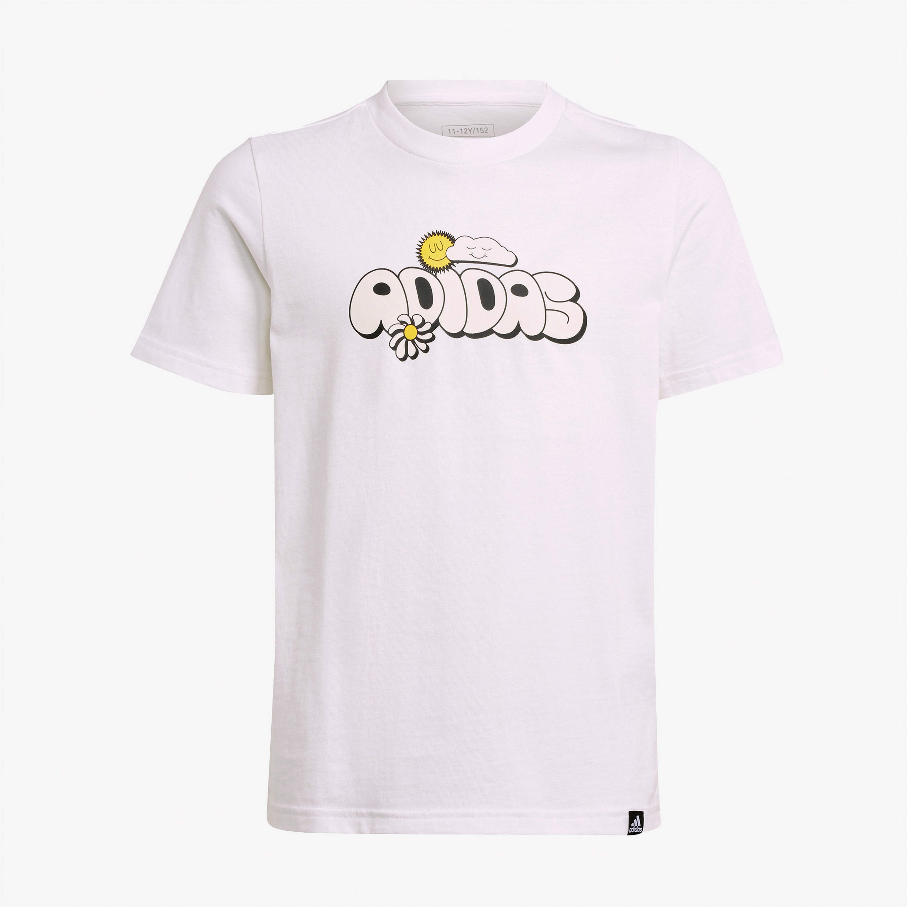 Adidas Çocuk Beyaz T-Shirt
