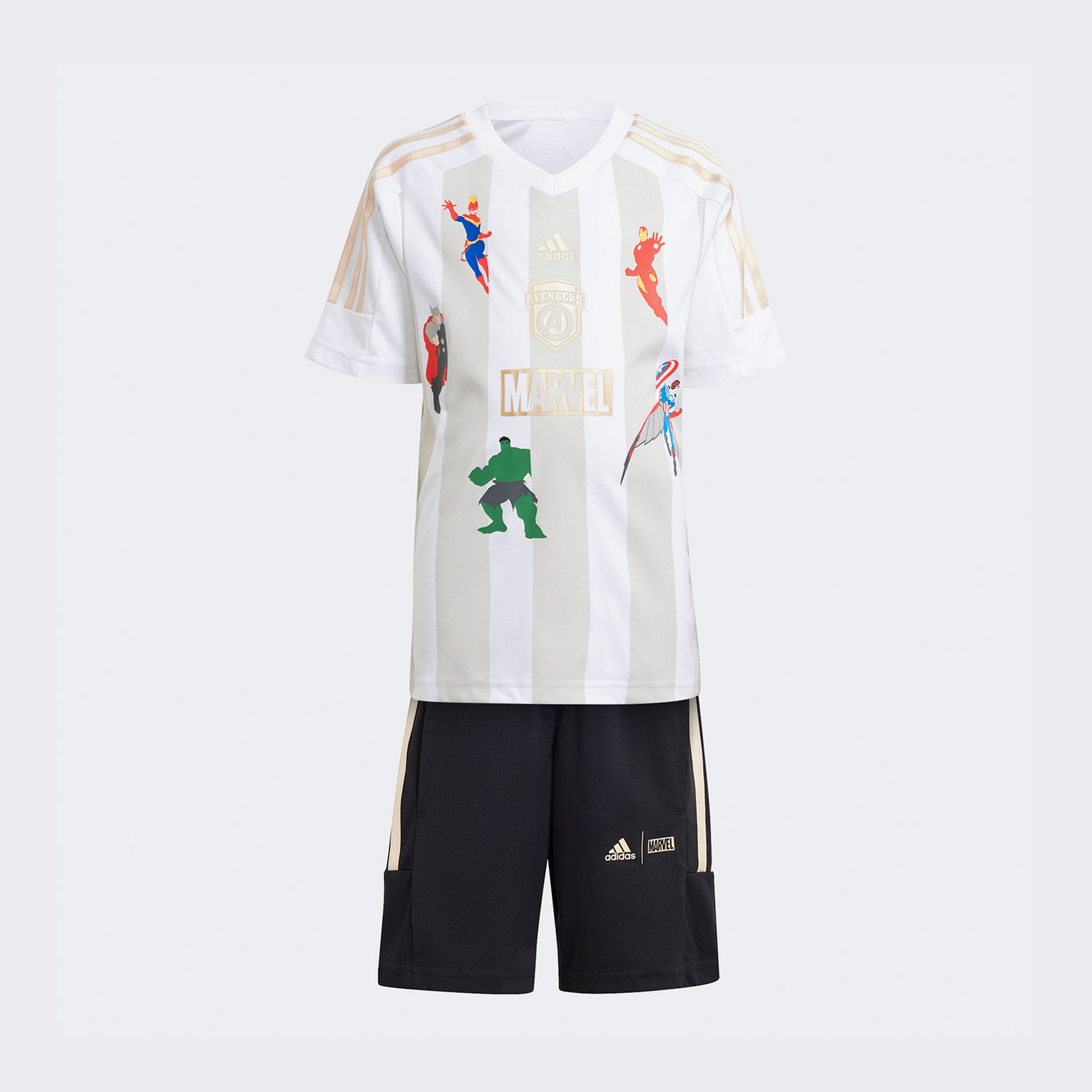 Adidas Çocuk Beyaz Eşofman Takımı