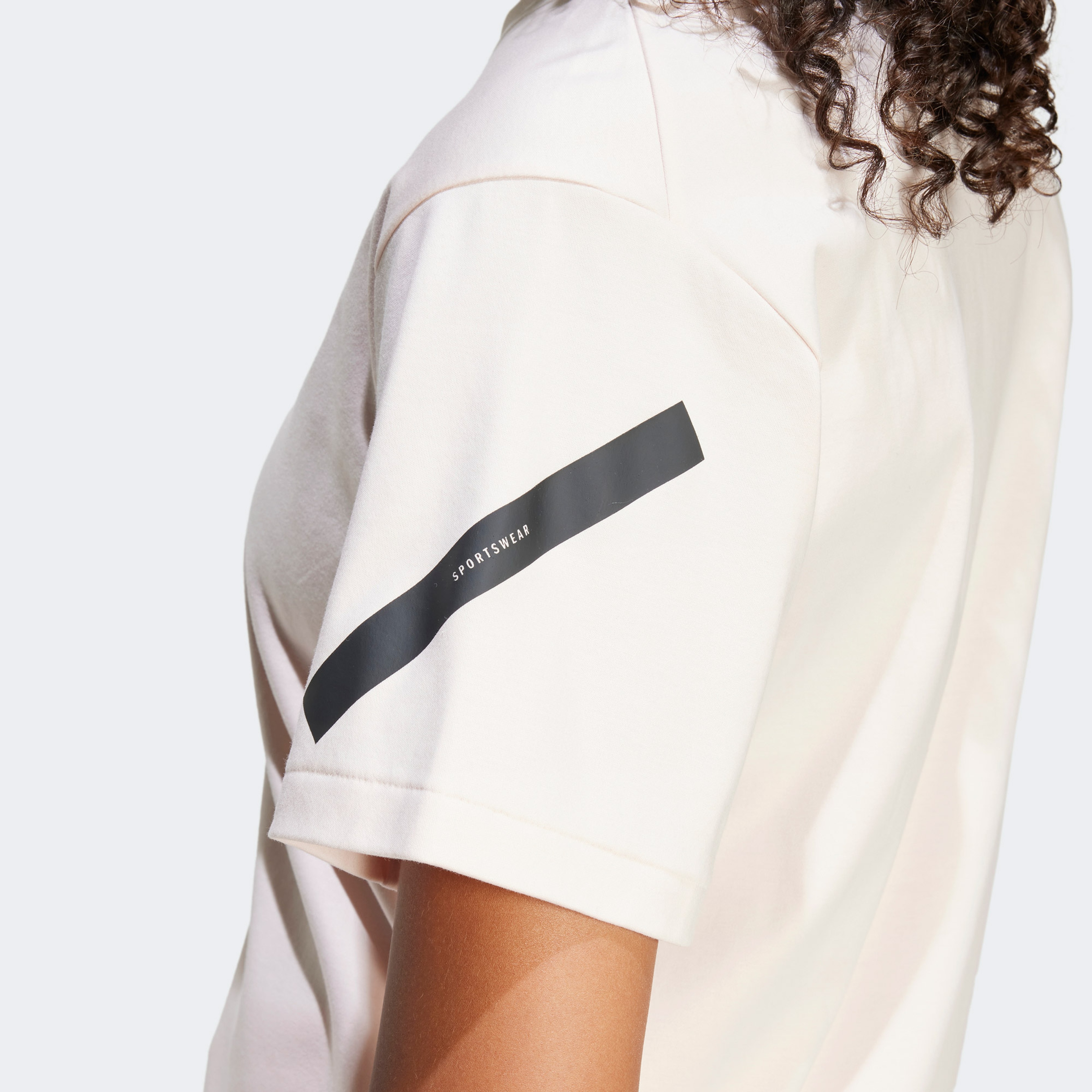 Adidas Kadın Krem T-Shirt