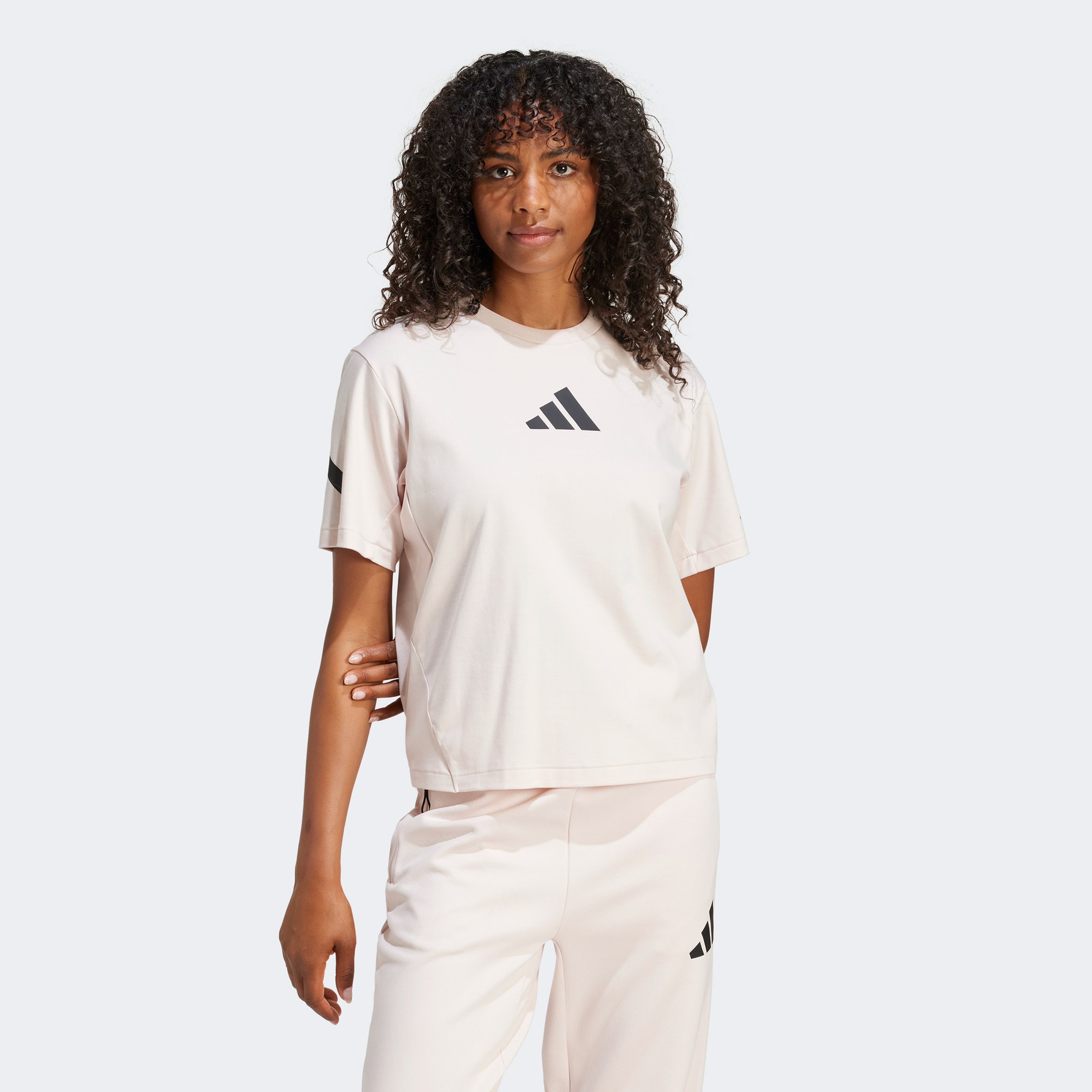 Adidas Kadın Krem T-Shirt