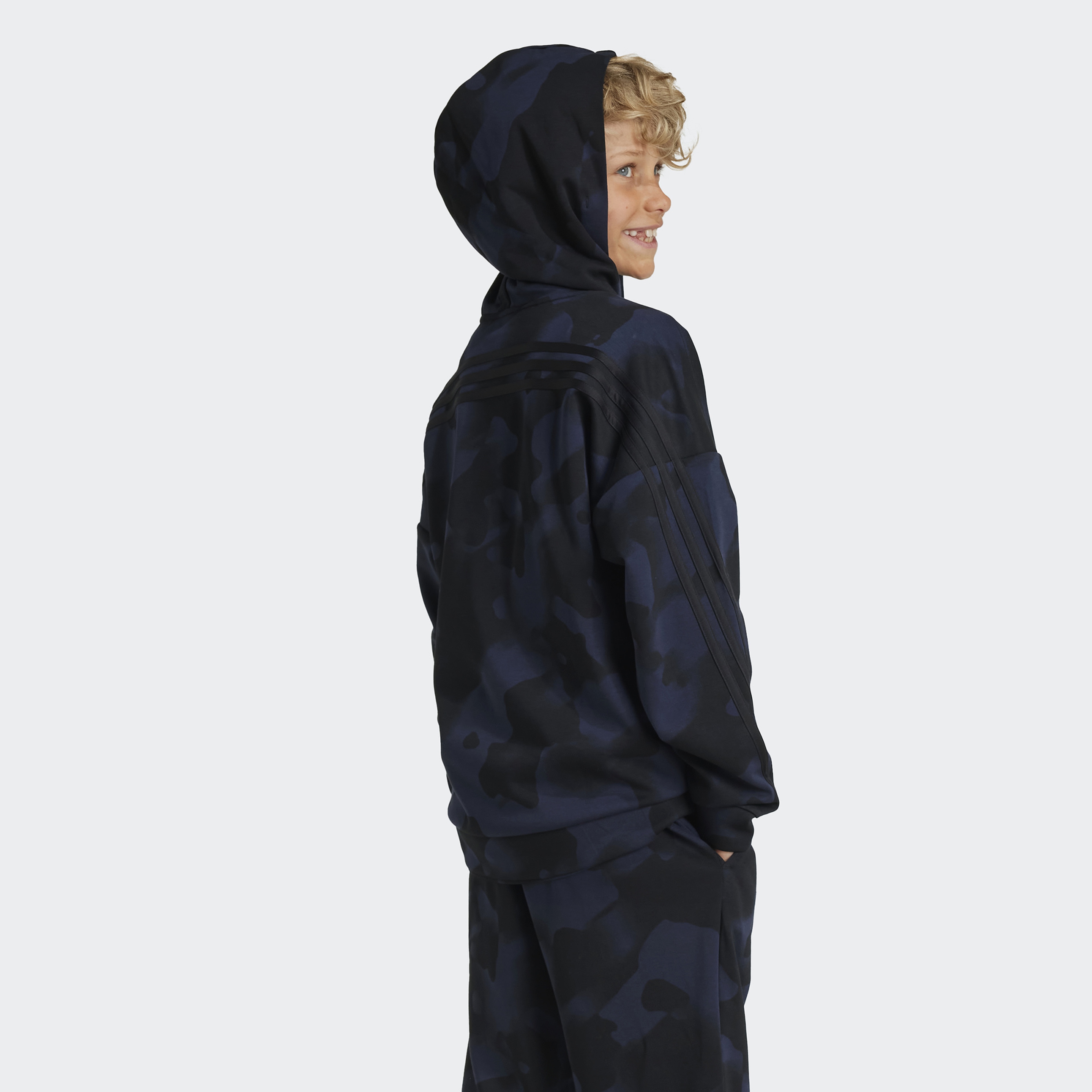 Adidas Çocuk Siyah Sweatshirt