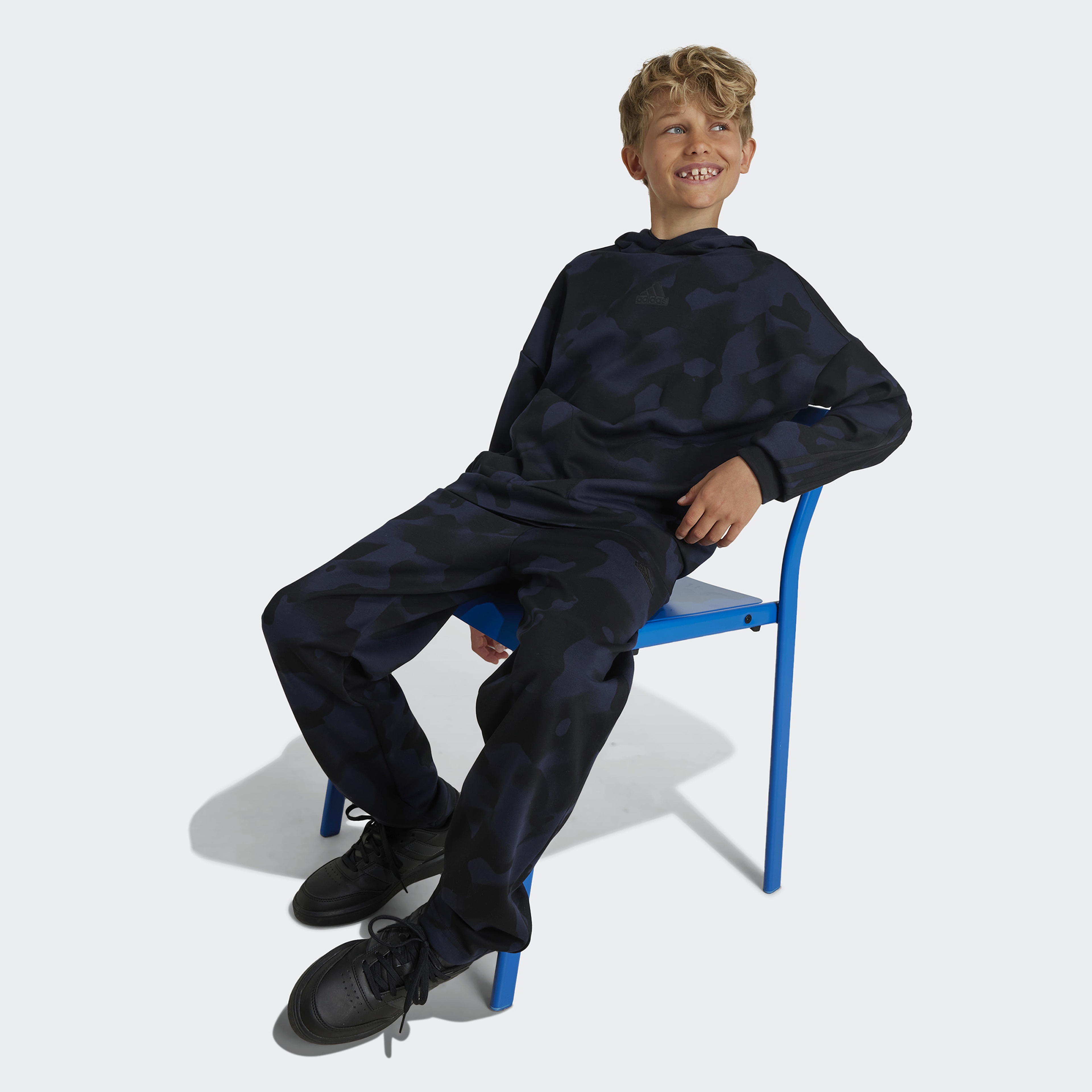 Adidas Çocuk Siyah Sweatshirt