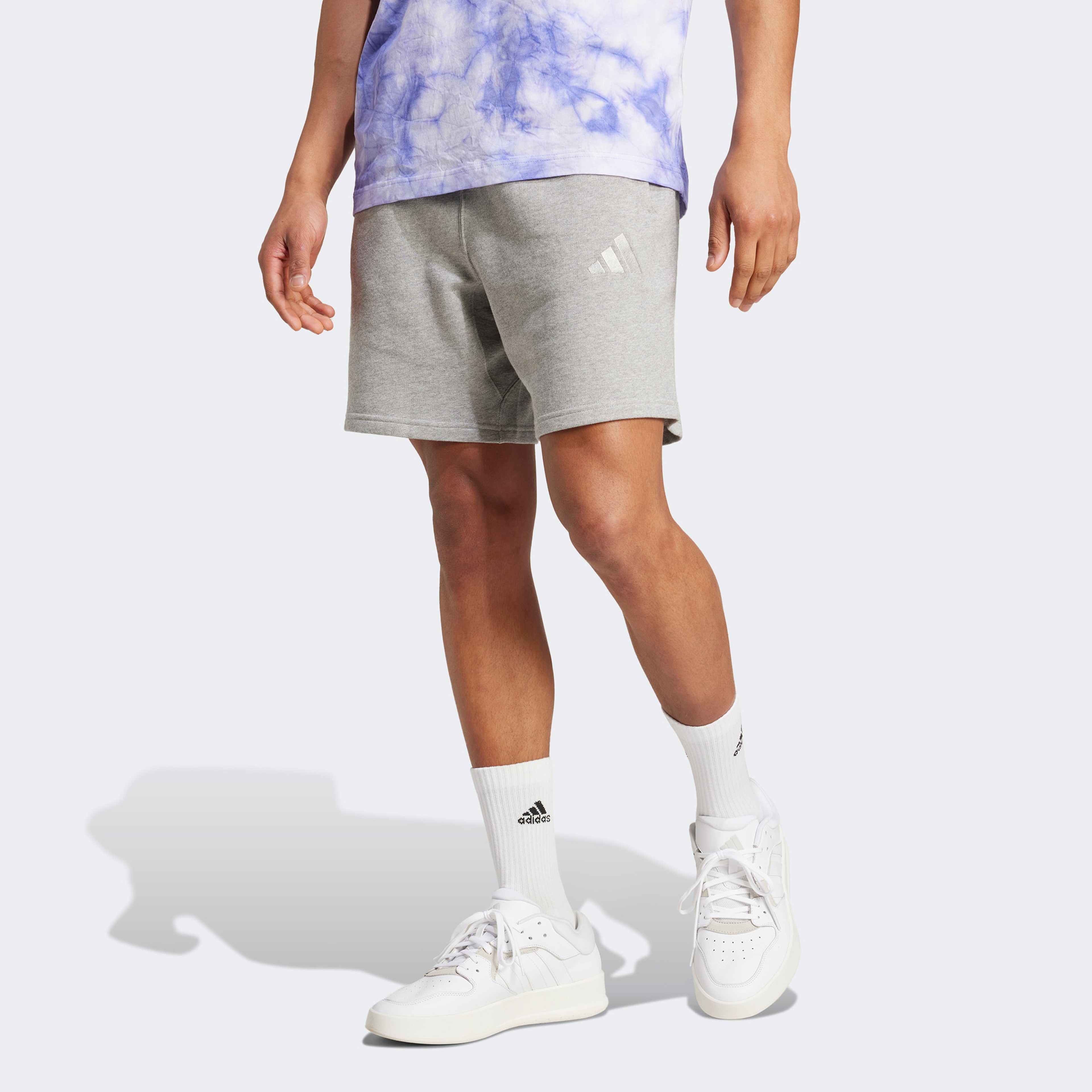 Adidas Erkek Gri Şort
