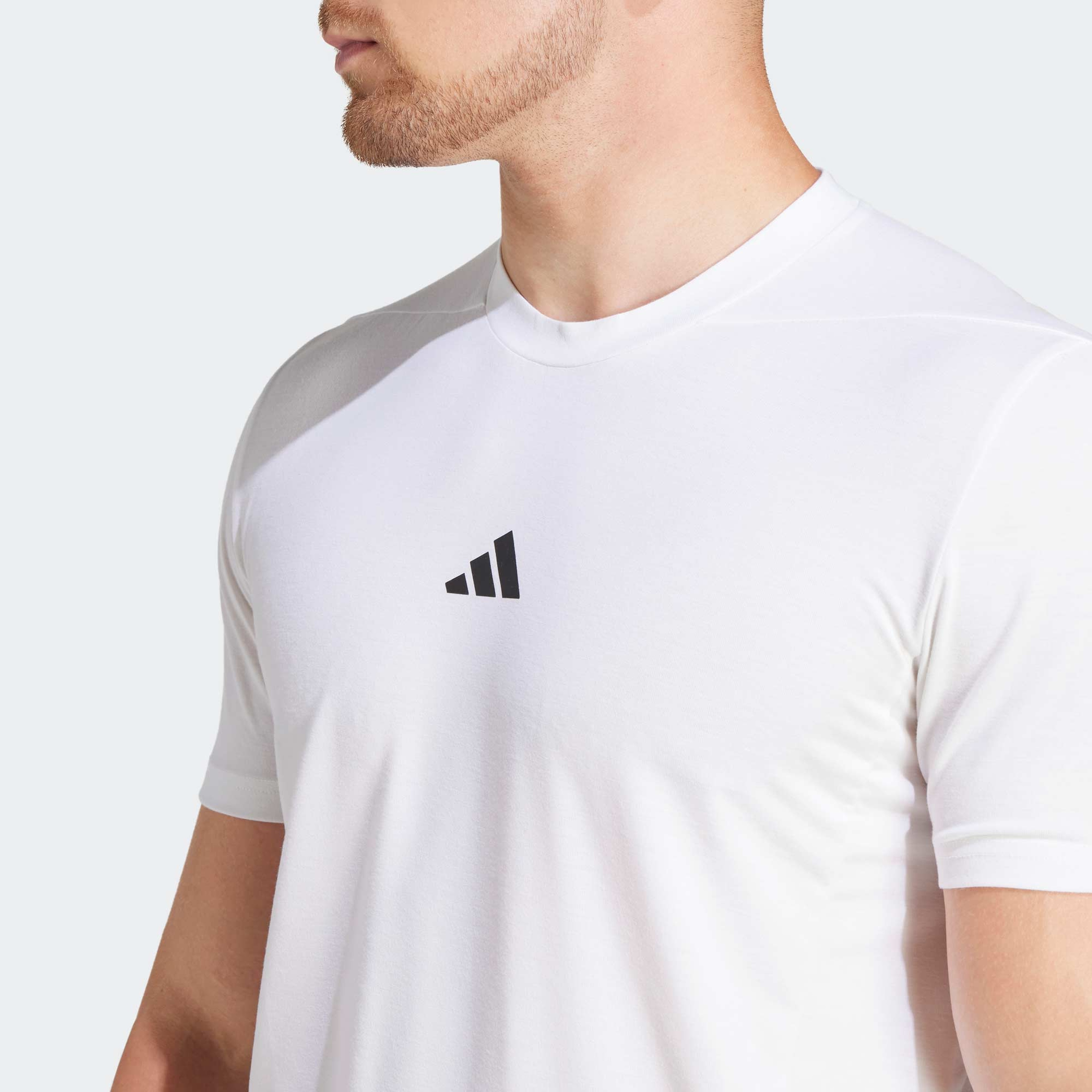 Adidas Erkek Beyaz T-Shirt
