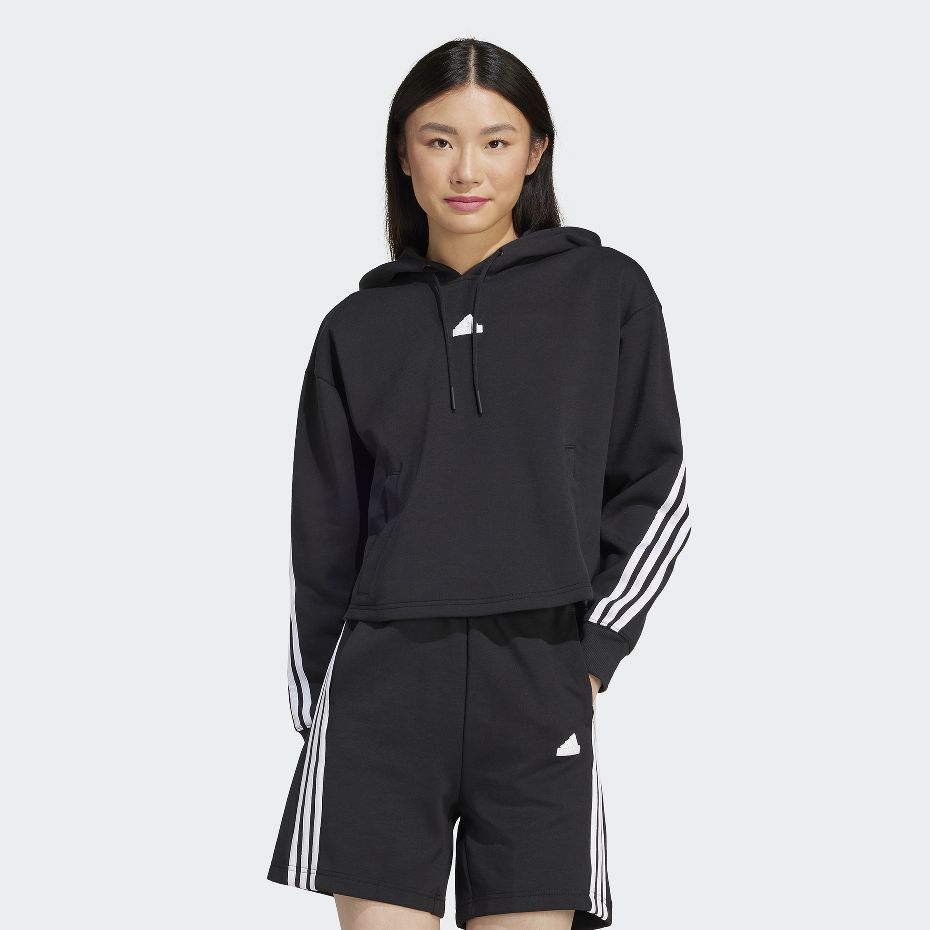 Adidas Kadın Siyah Sweatshirt