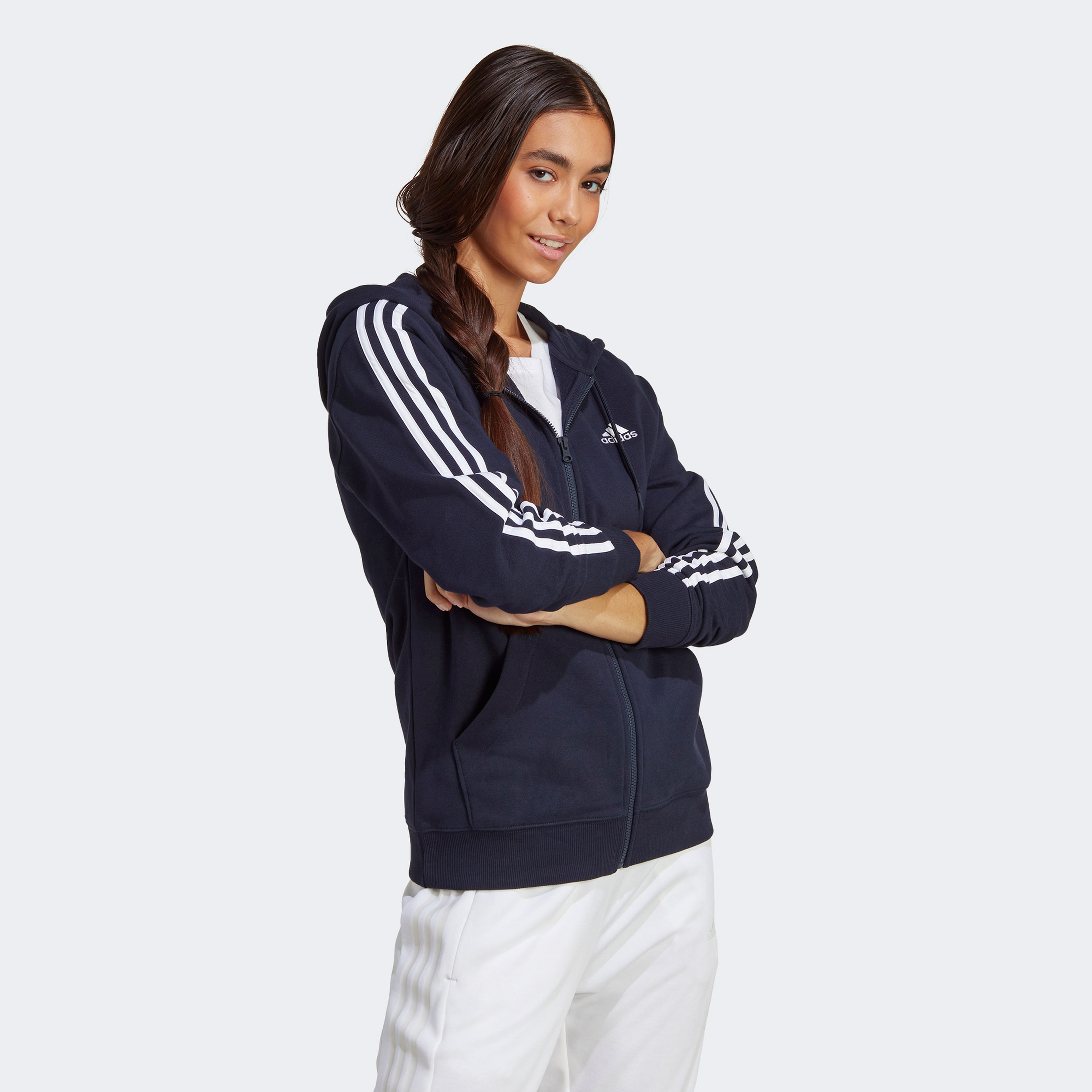 Adidas Kadın Lacivert Sweatshirt