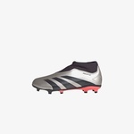 adidas Predator FG Laceless Çocuk Gri Çim Saha Kramponu