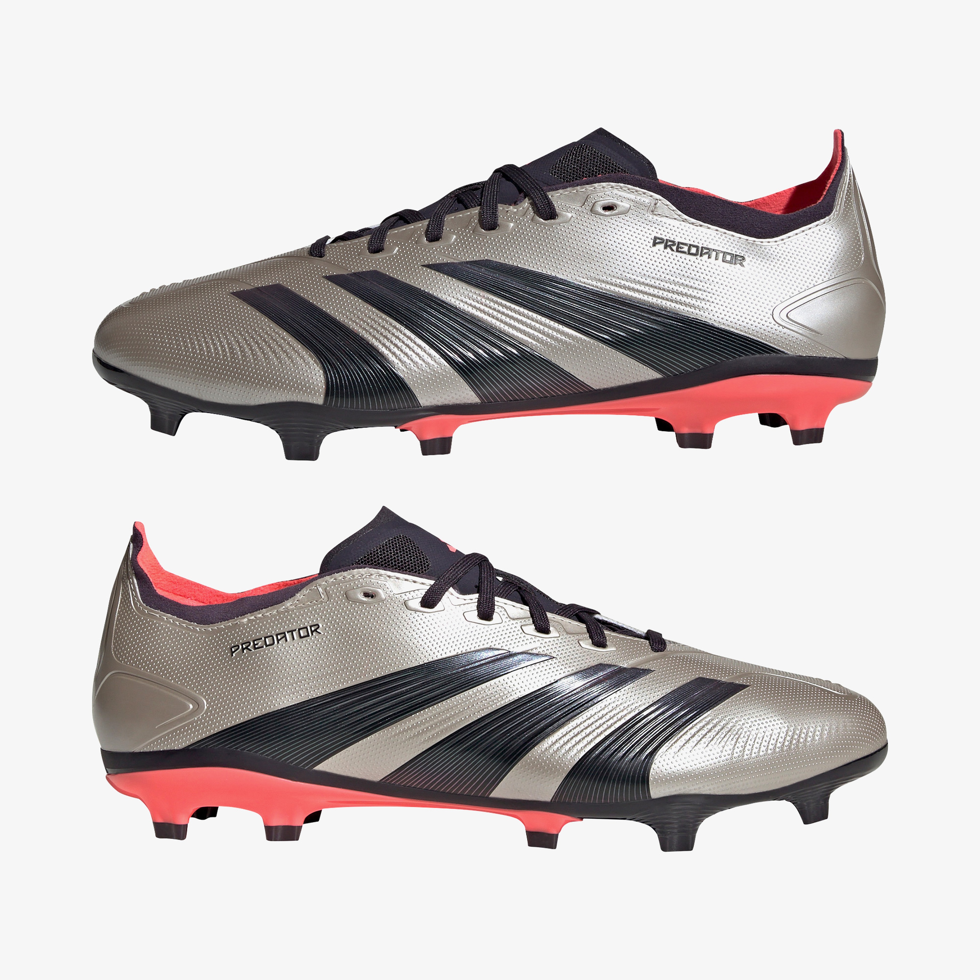 adidas Predator FG Erkek Gri Çim Saha Kramponu