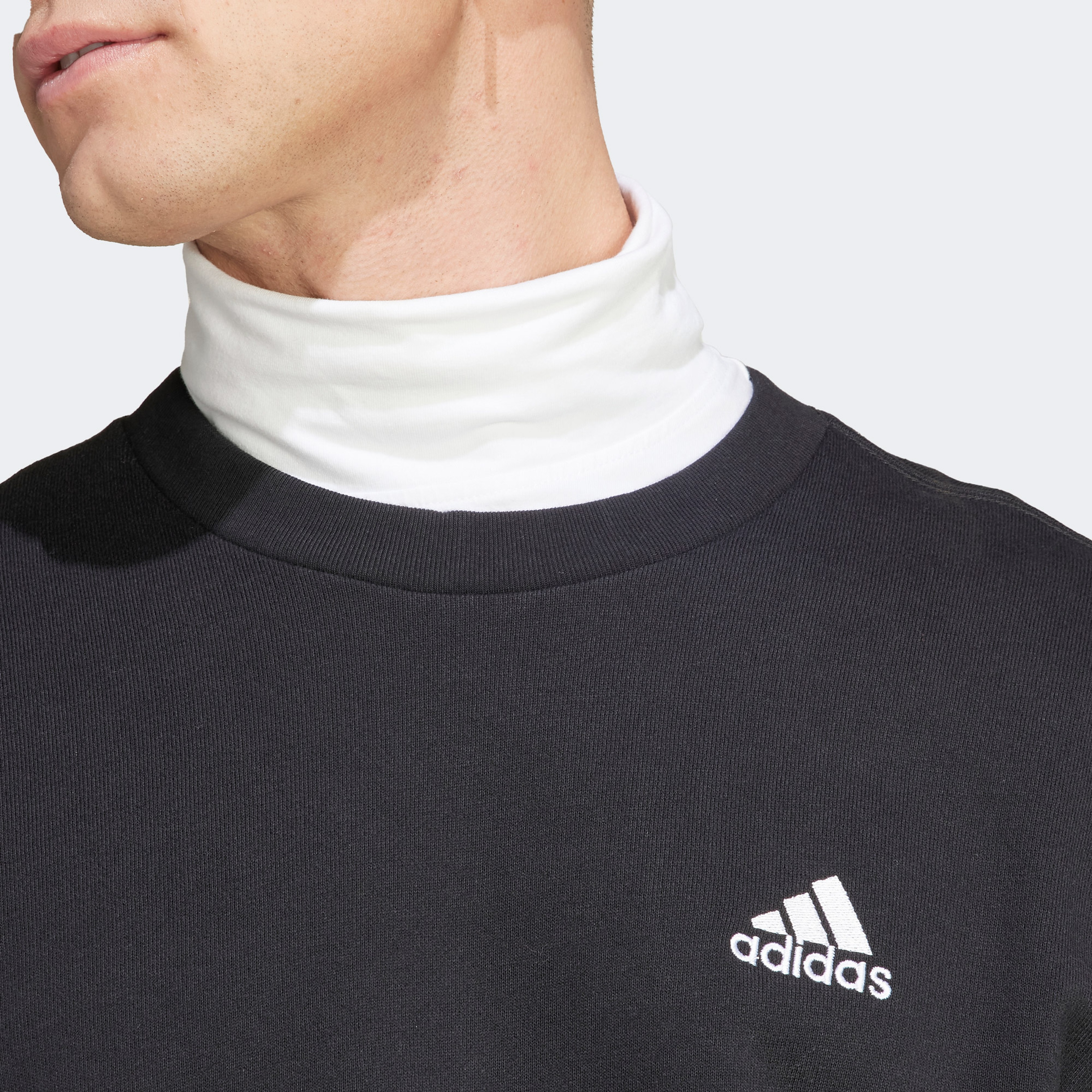 Adidas Erkek Siyah Sweatshirt