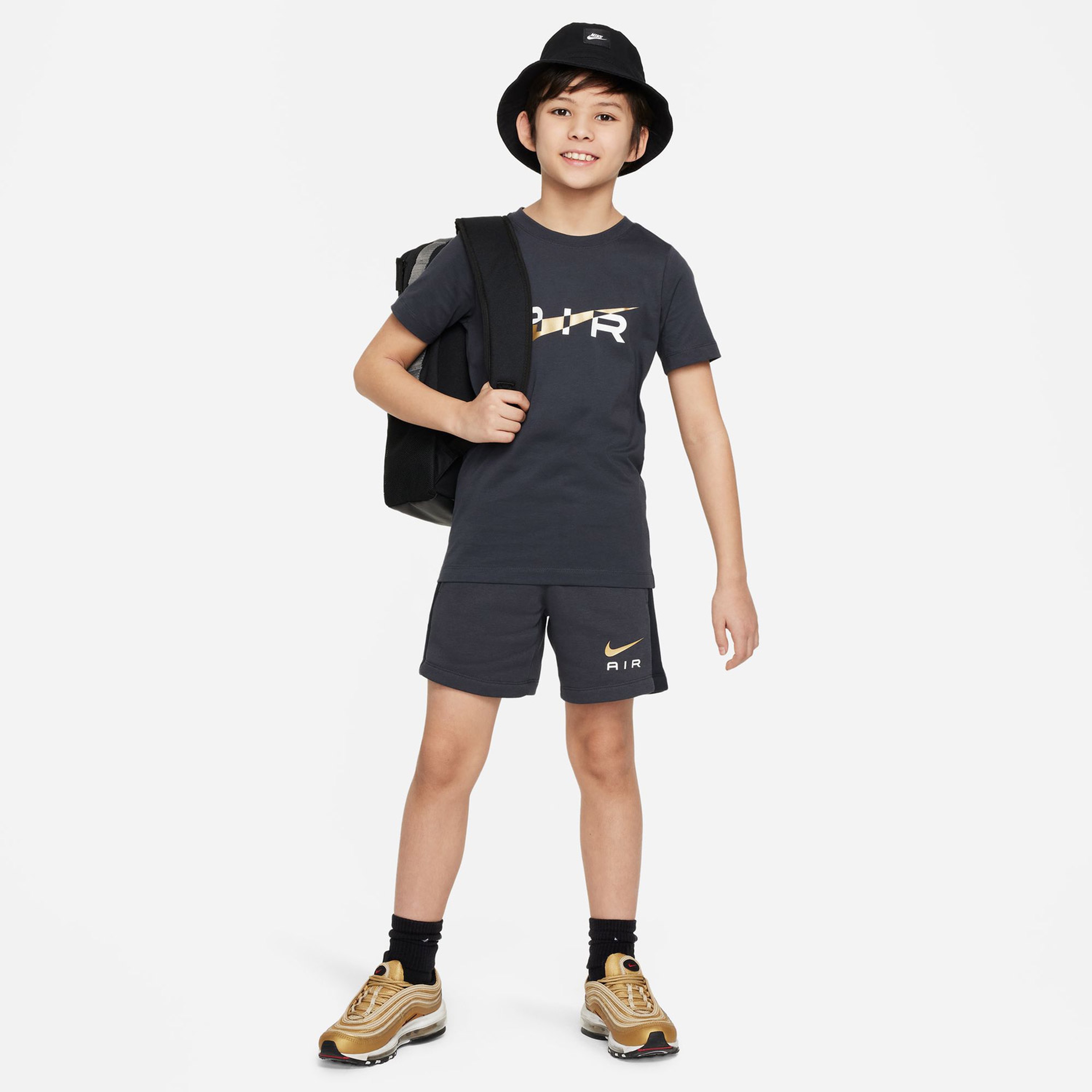 Nike Çocuk Siyah T-Shirt