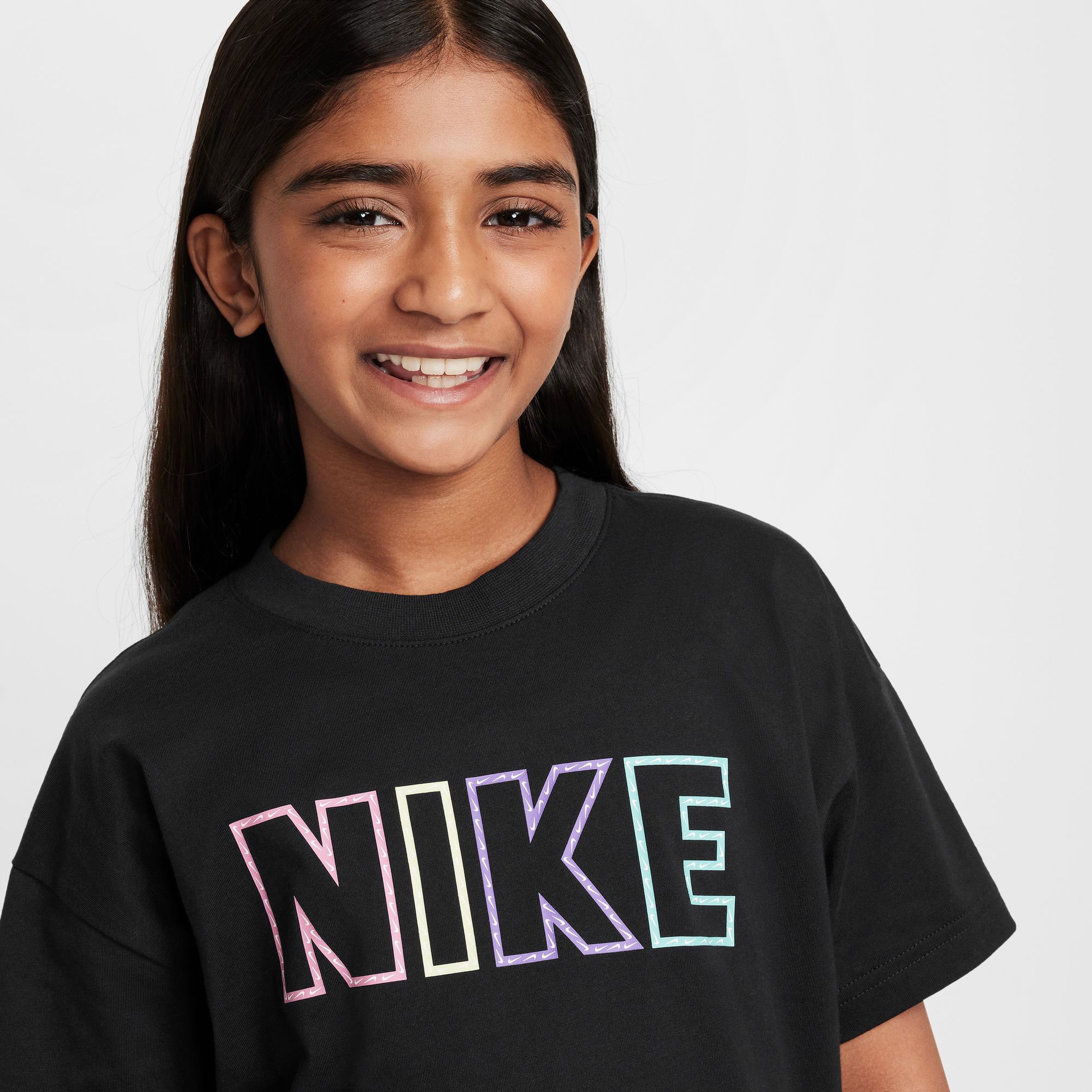 Nike Kadın Siyah T-Shirt