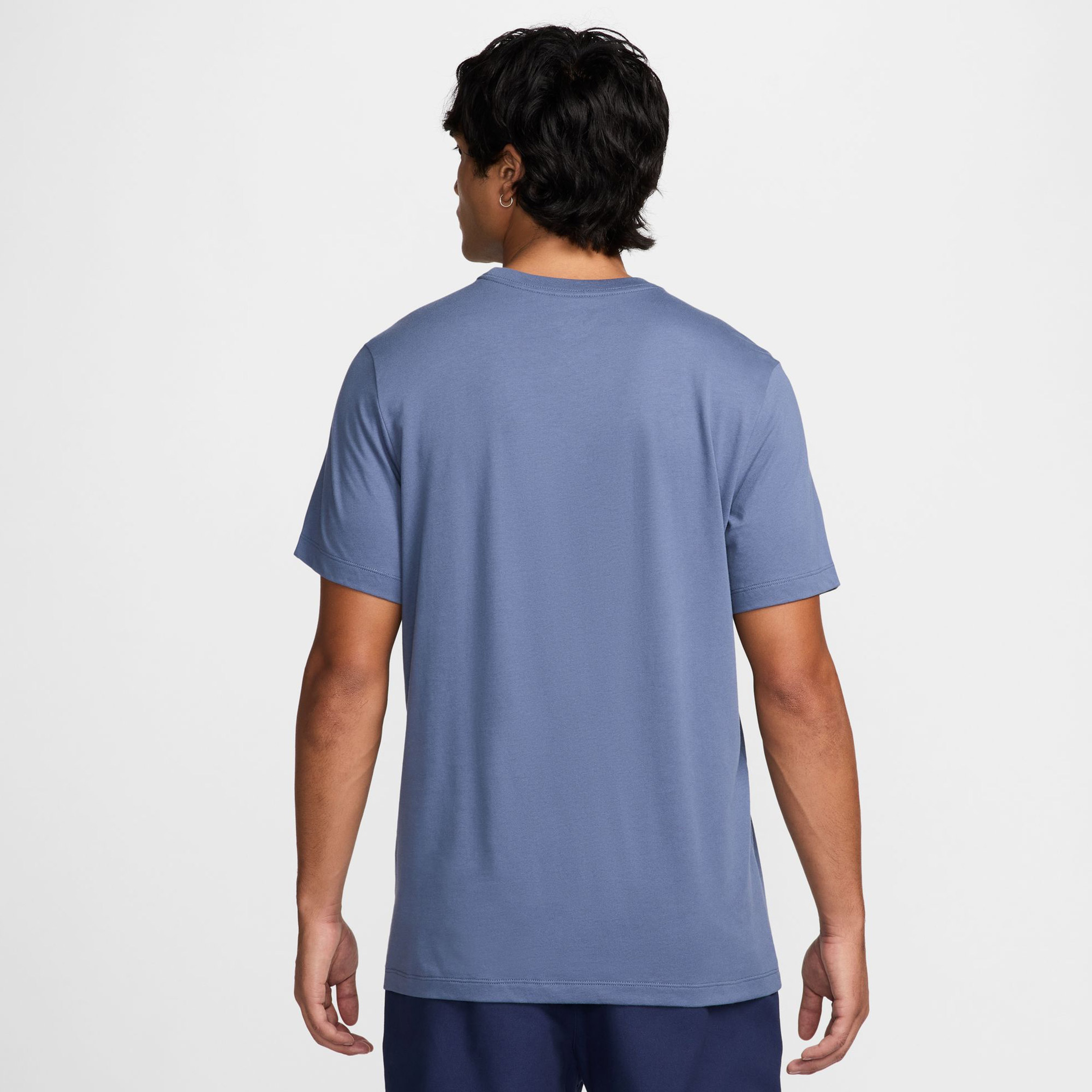 Nike Erkek Mavi T-Shirt