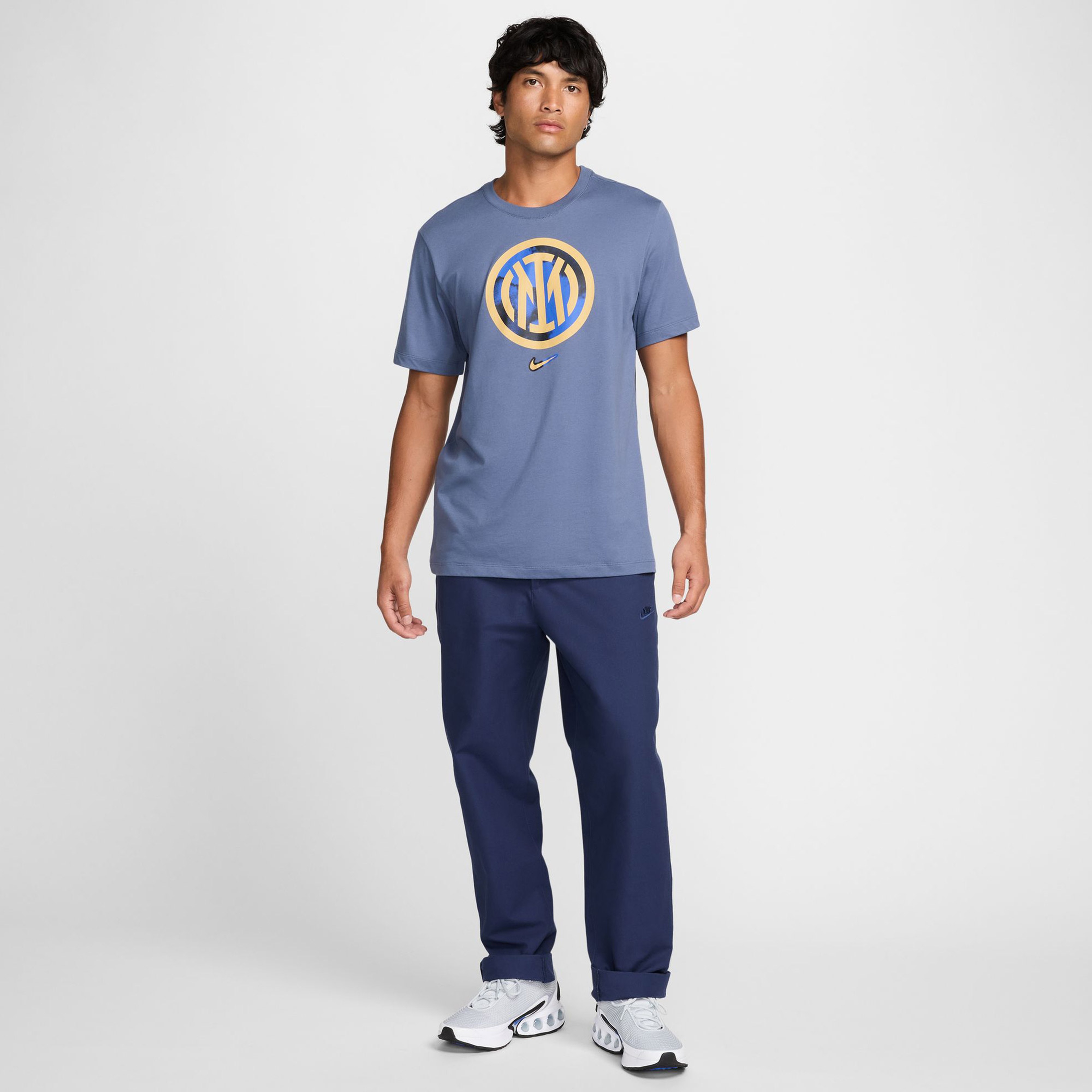 Nike Erkek Mavi T-Shirt