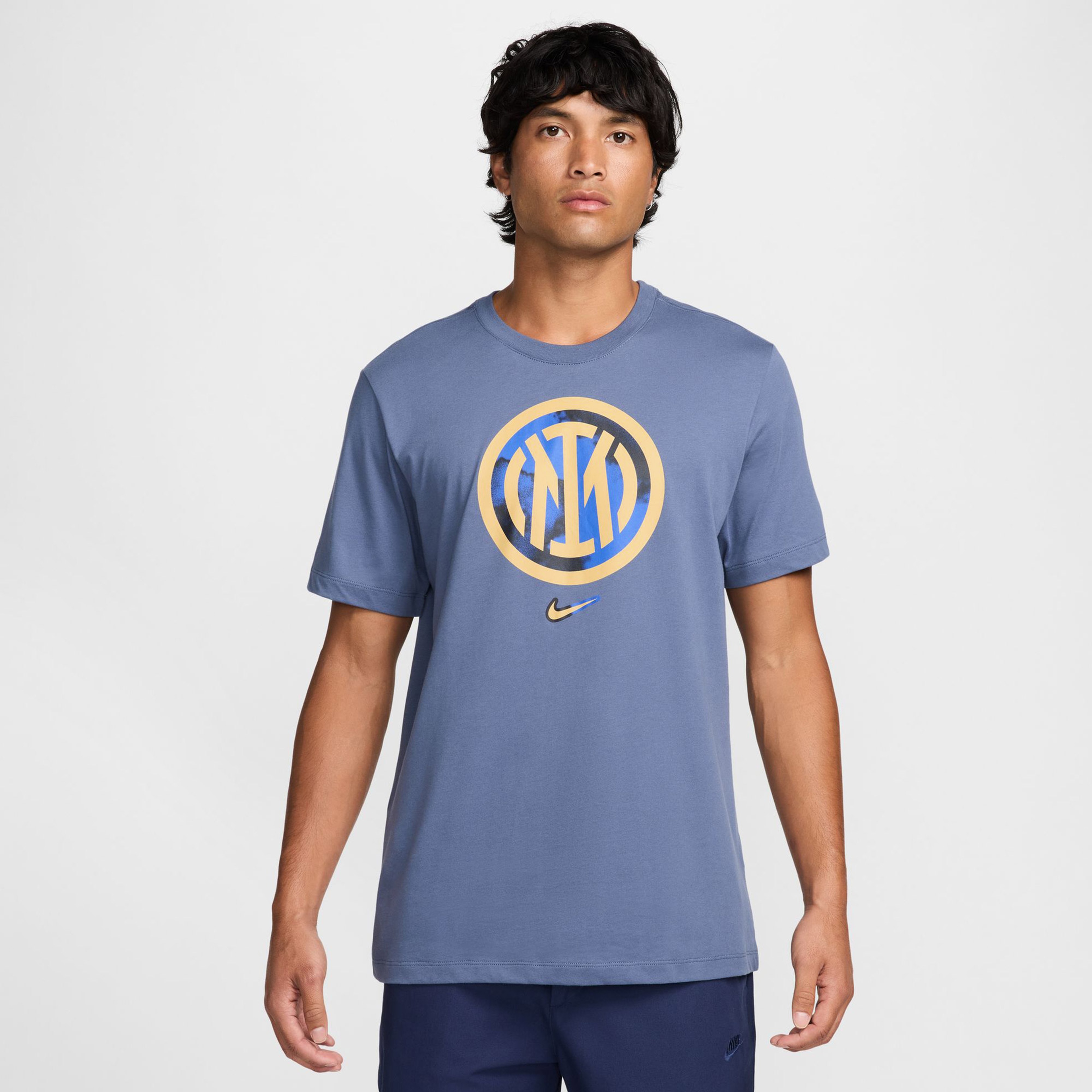 Nike Erkek Mavi T-Shirt