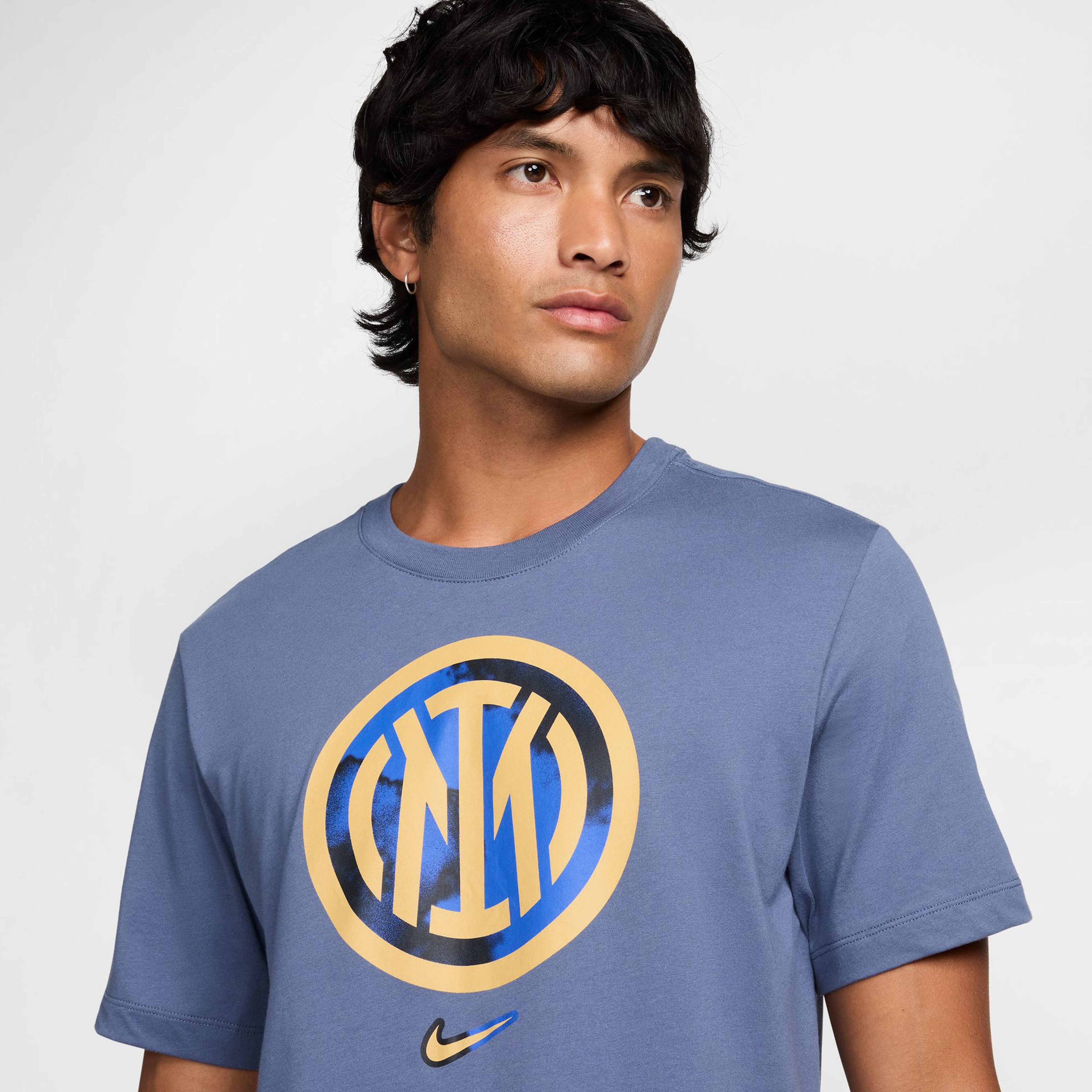Nike Erkek Mavi T-Shirt