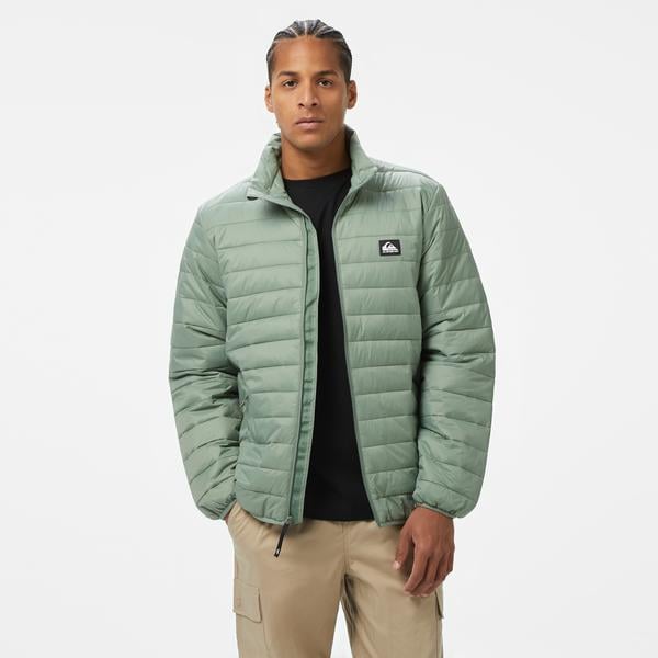 Quiksilver Scaly Insulator Erkek Yeşil Mont