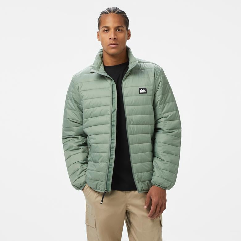Quiksilver Scaly Insulator Erkek Yeşil Mont