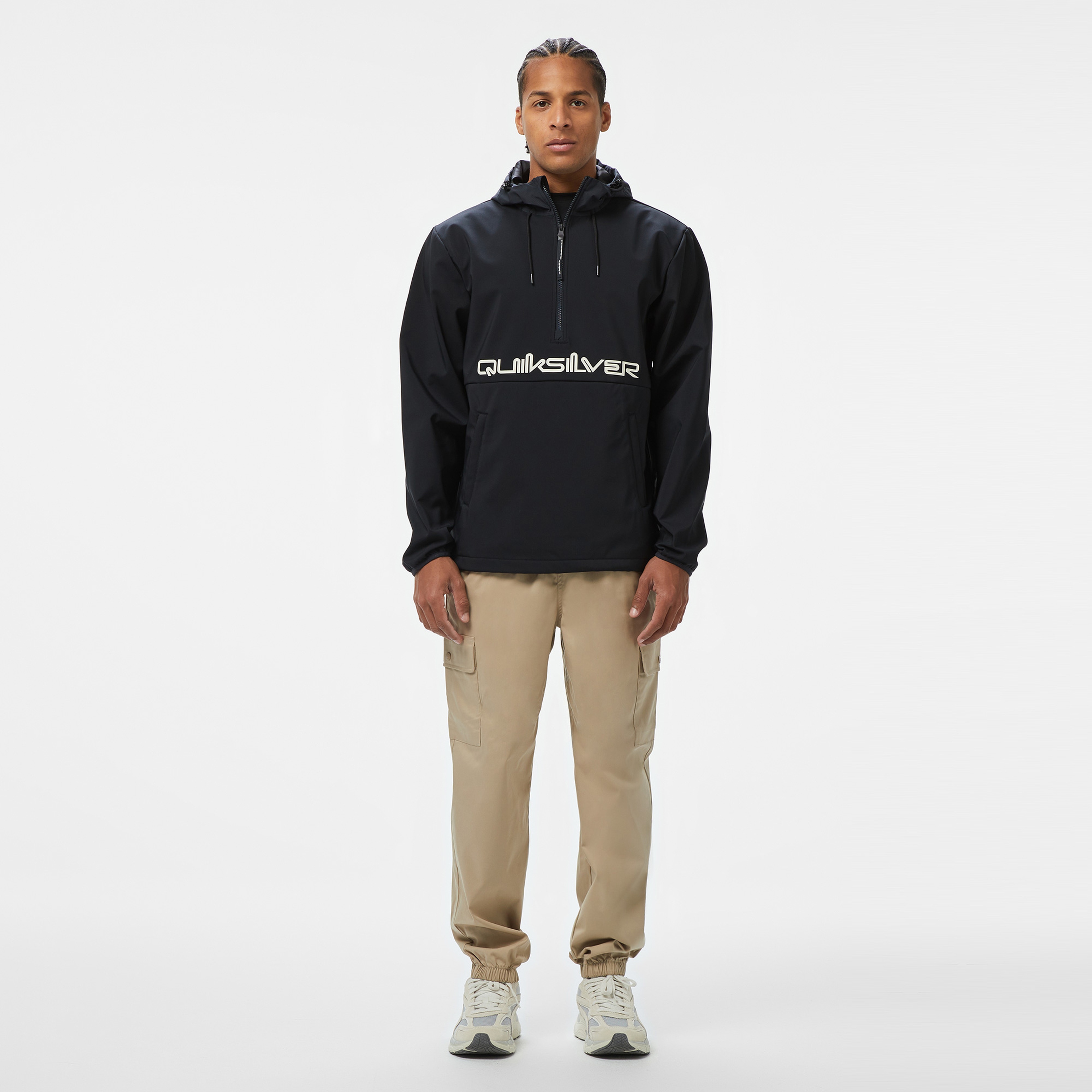 Quiksilver Live For The Ride Erkek Siyah Polar Üst