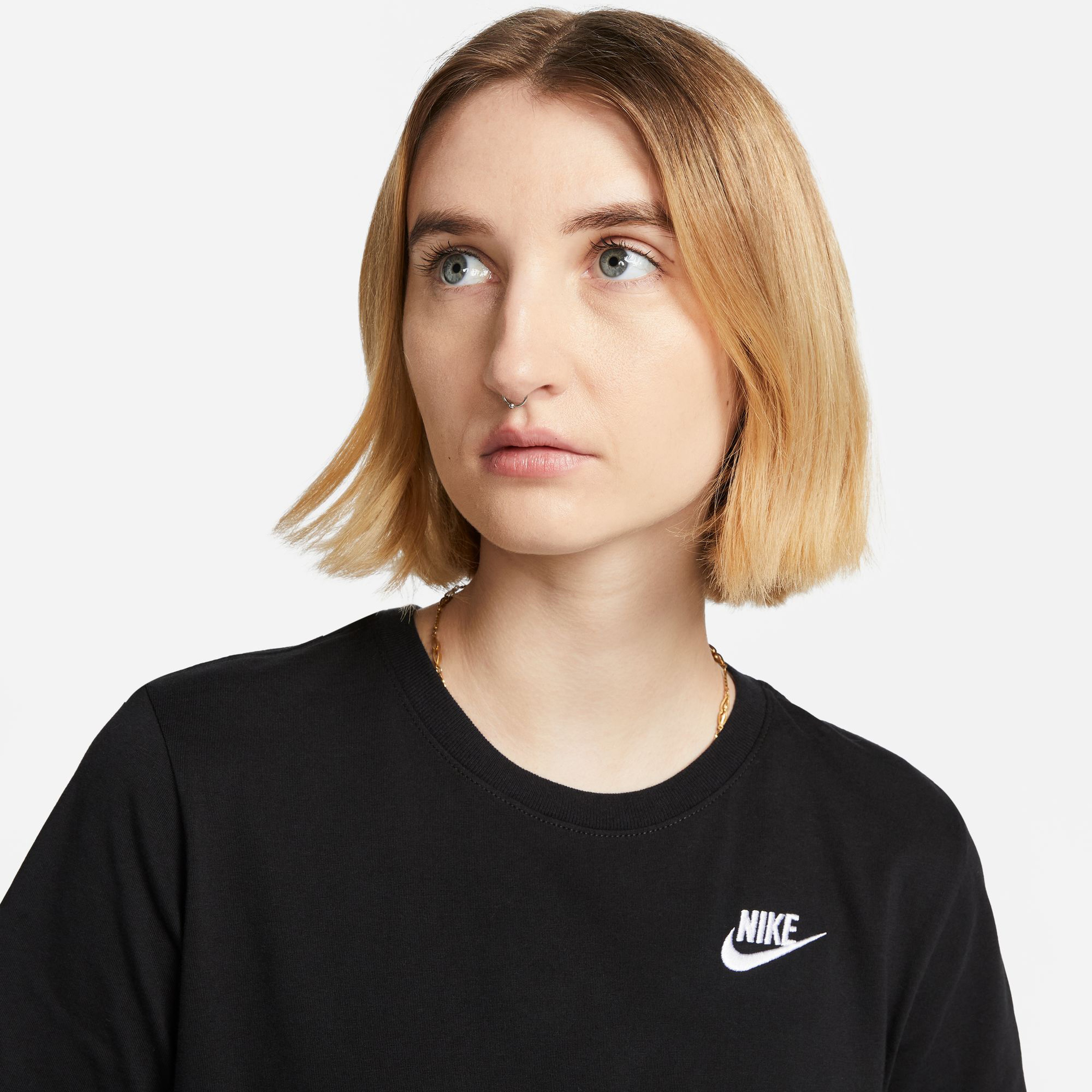 Nike Kadın Siyah T-Shirt
