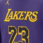 Nike Los Angeles Lakers Courtisde Erkek Mor Günlük Sweatshirt