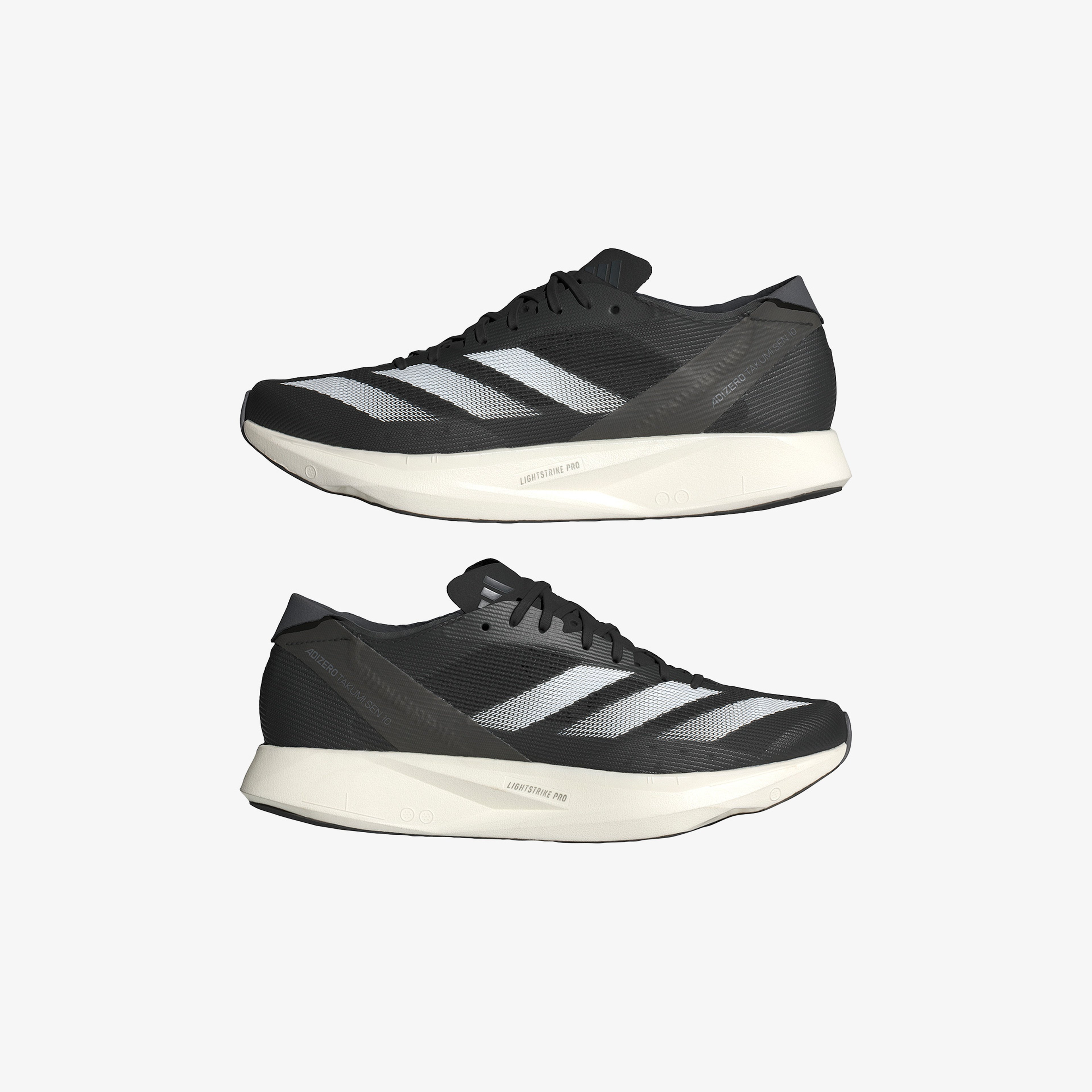 adidas Adizero Takumi Sen 10 Erkek Siyah Koşu Ayakkabısı