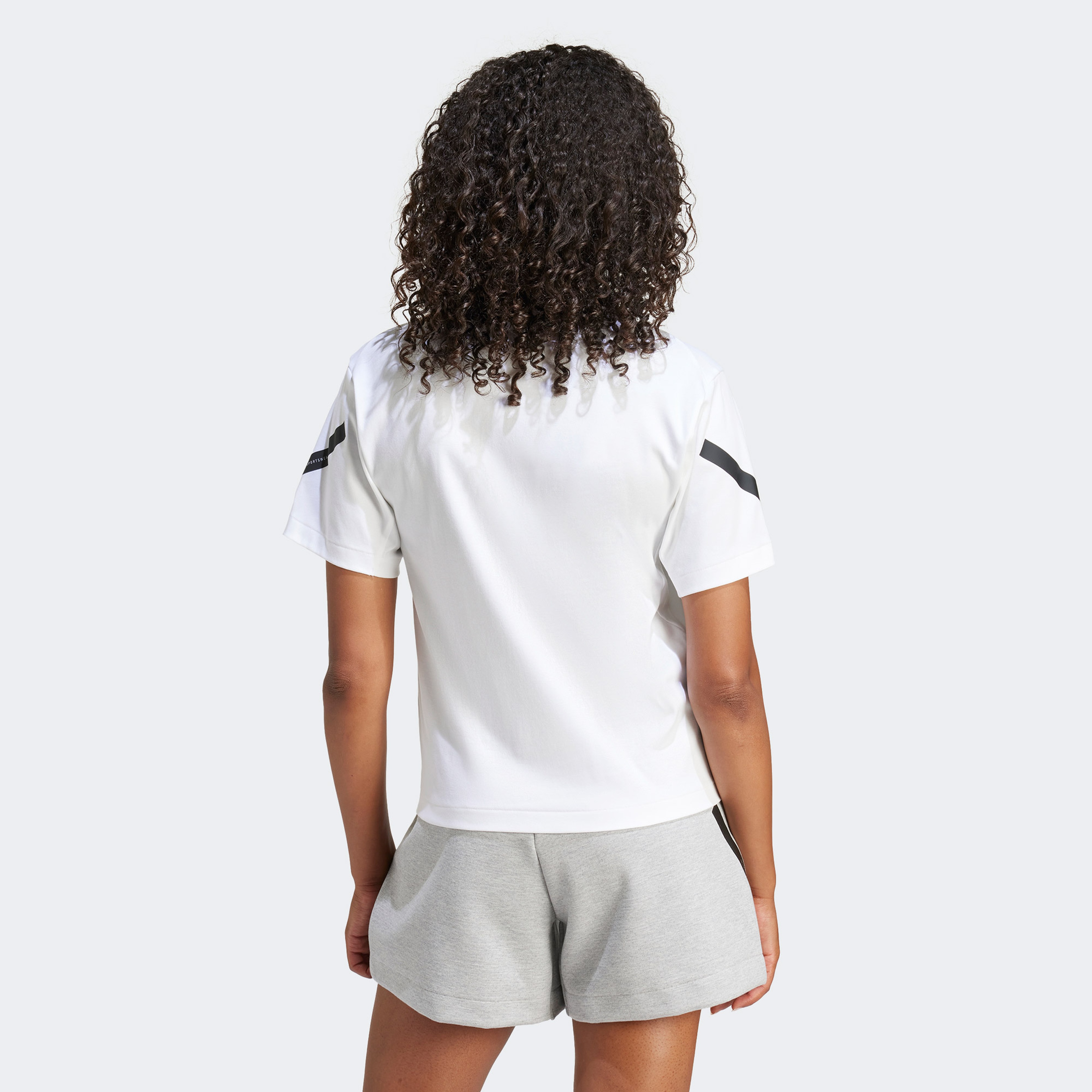 Adidas Kadın Beyaz T-Shirt