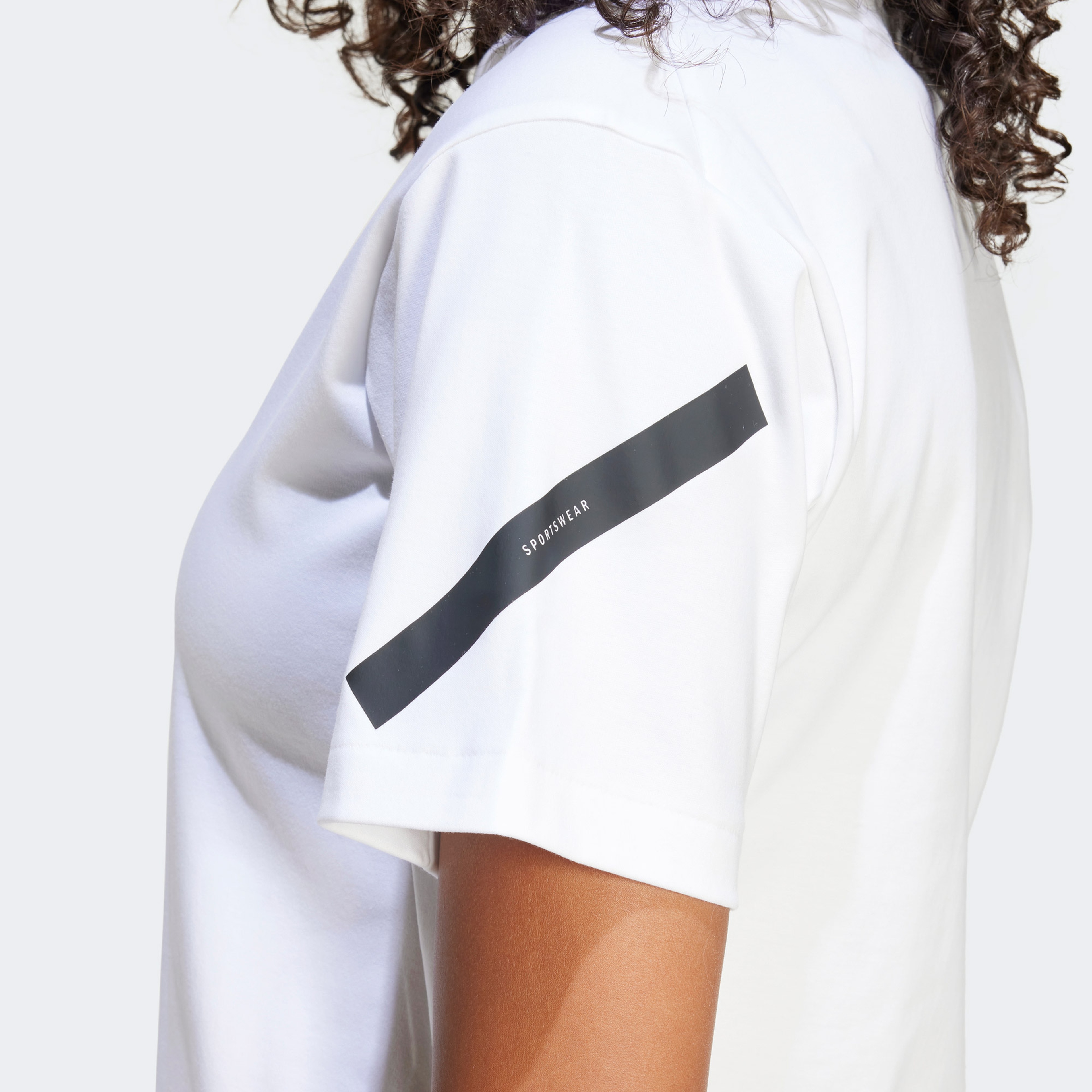 Adidas Kadın Beyaz T-Shirt