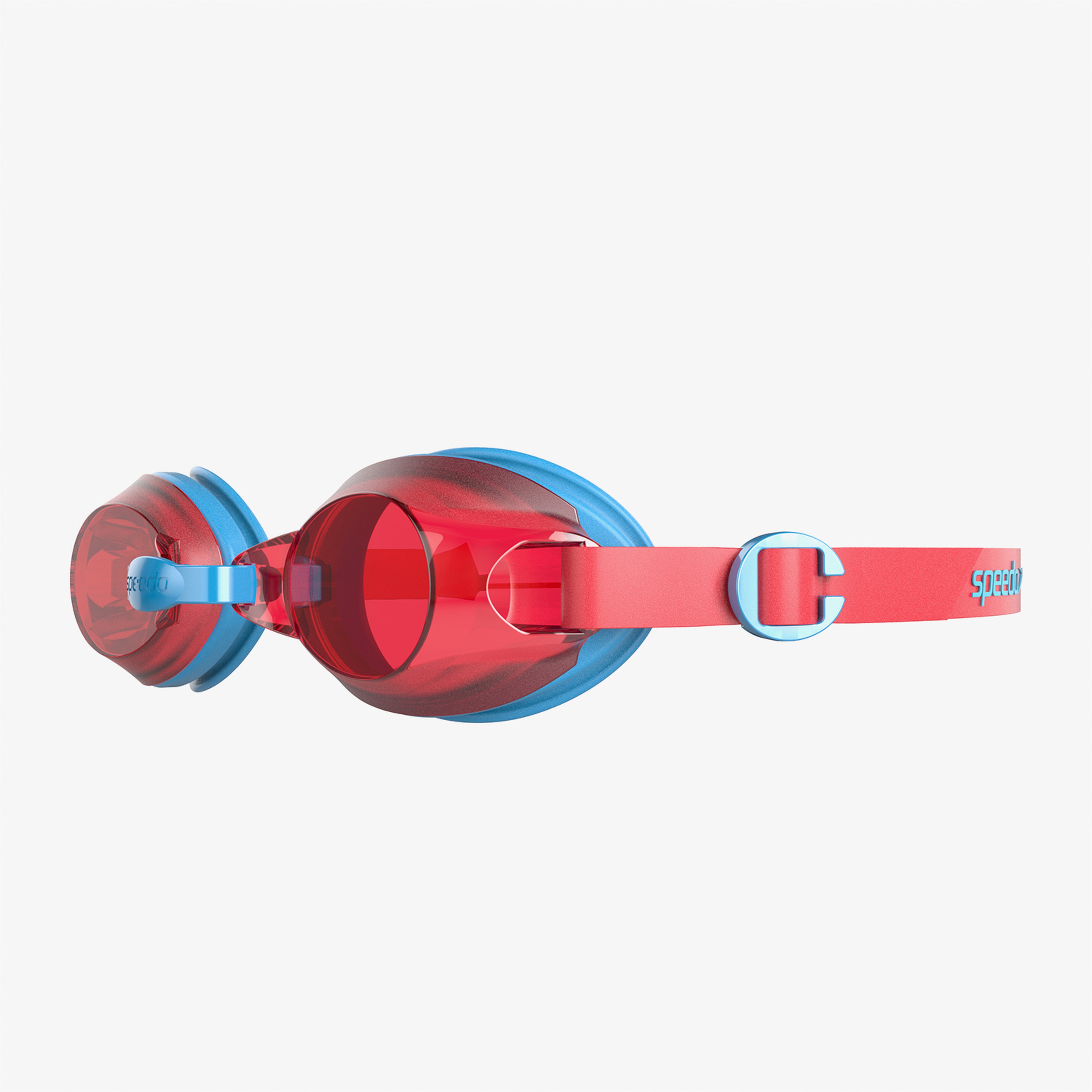 Speedo Çocuk Kırmızı Yüzücü Gözlüğü