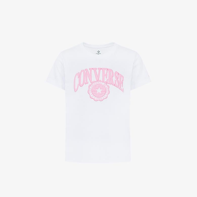 Converse Varsity Çocuk Beyaz T-Shirt