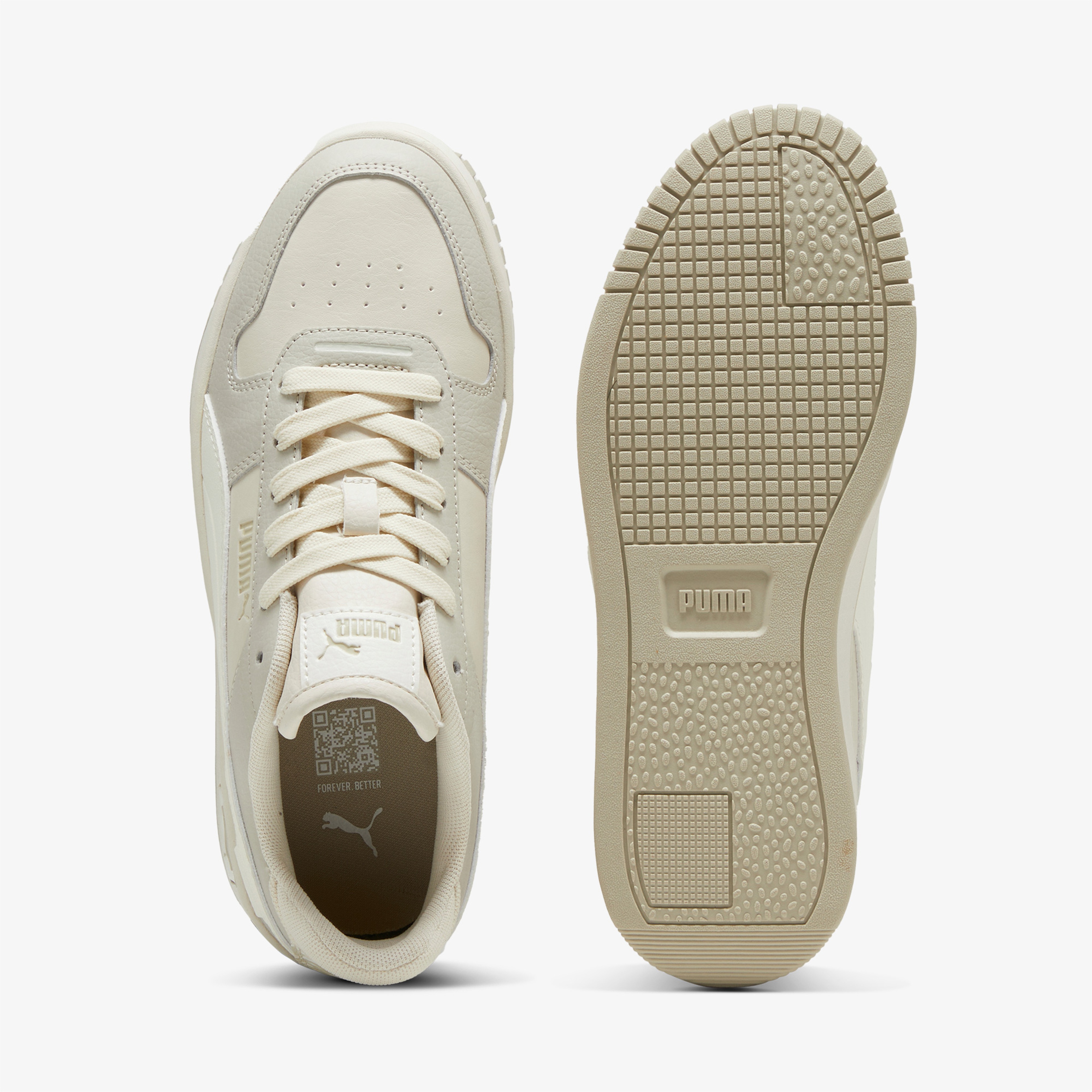 Puma Carina Street Animal Fever Kadın Beyaz Sneaker