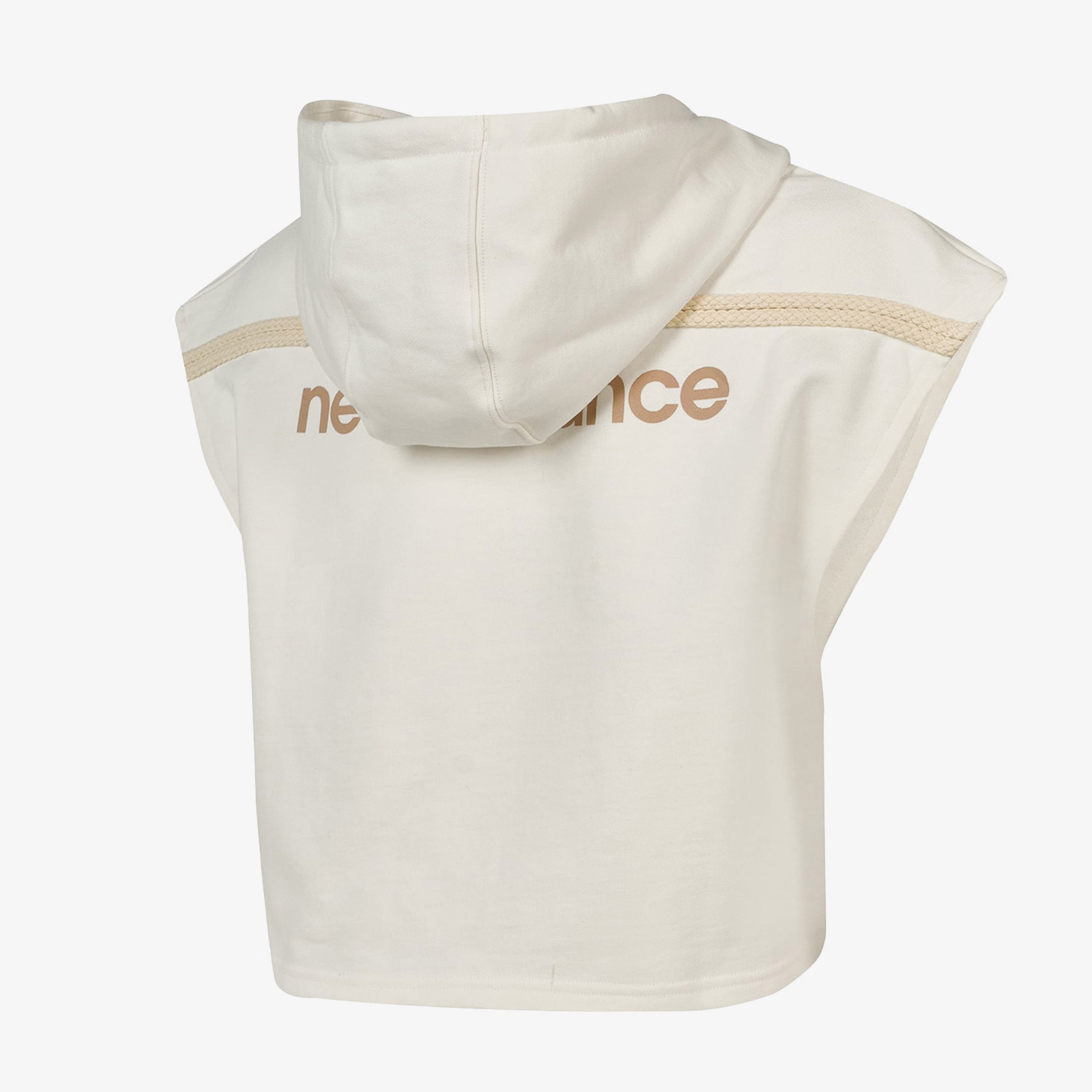 New Balance Lifestyle Kadın Bej Sweatshirt