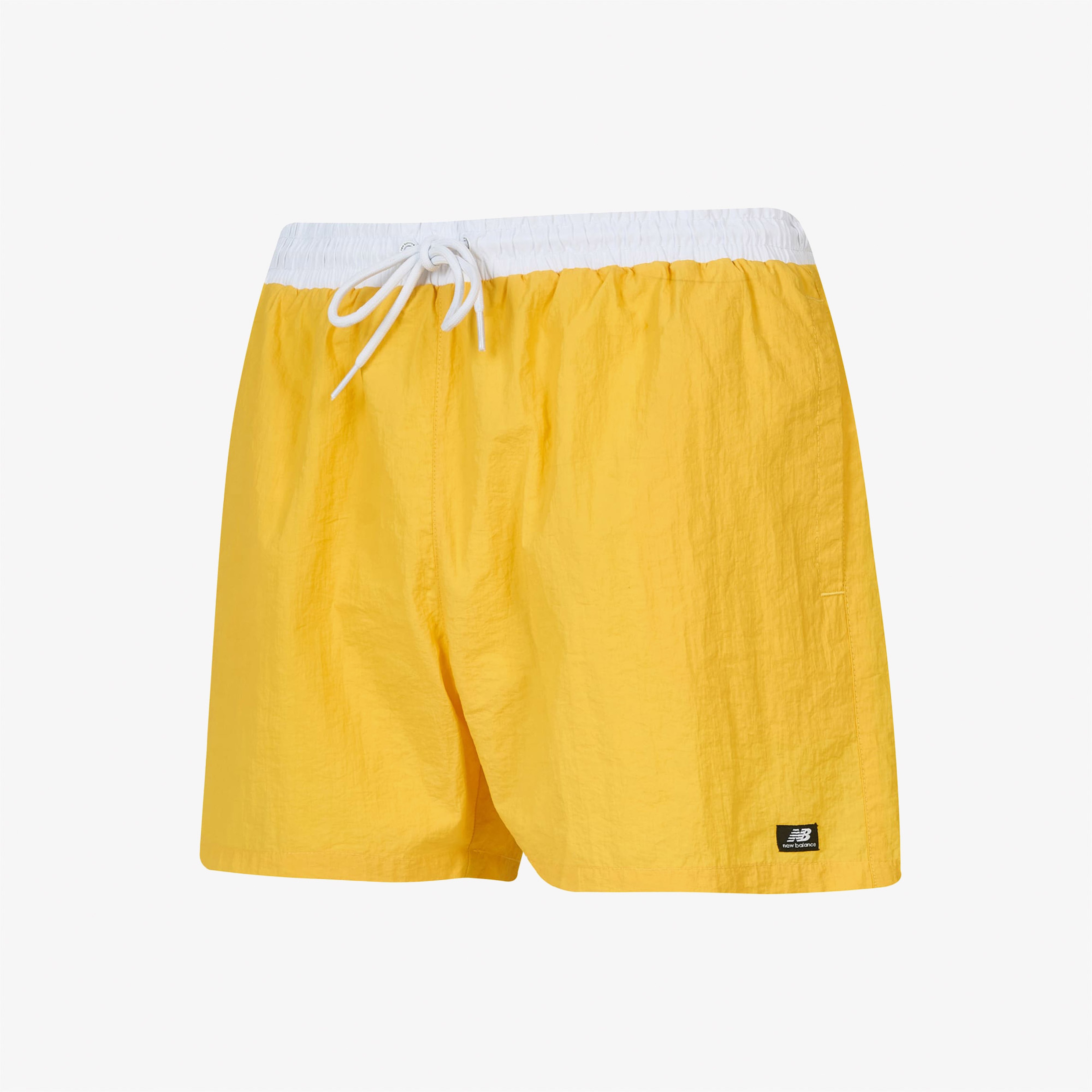 New Balance Lifestyle Erkek Sarı Deniz Şortu