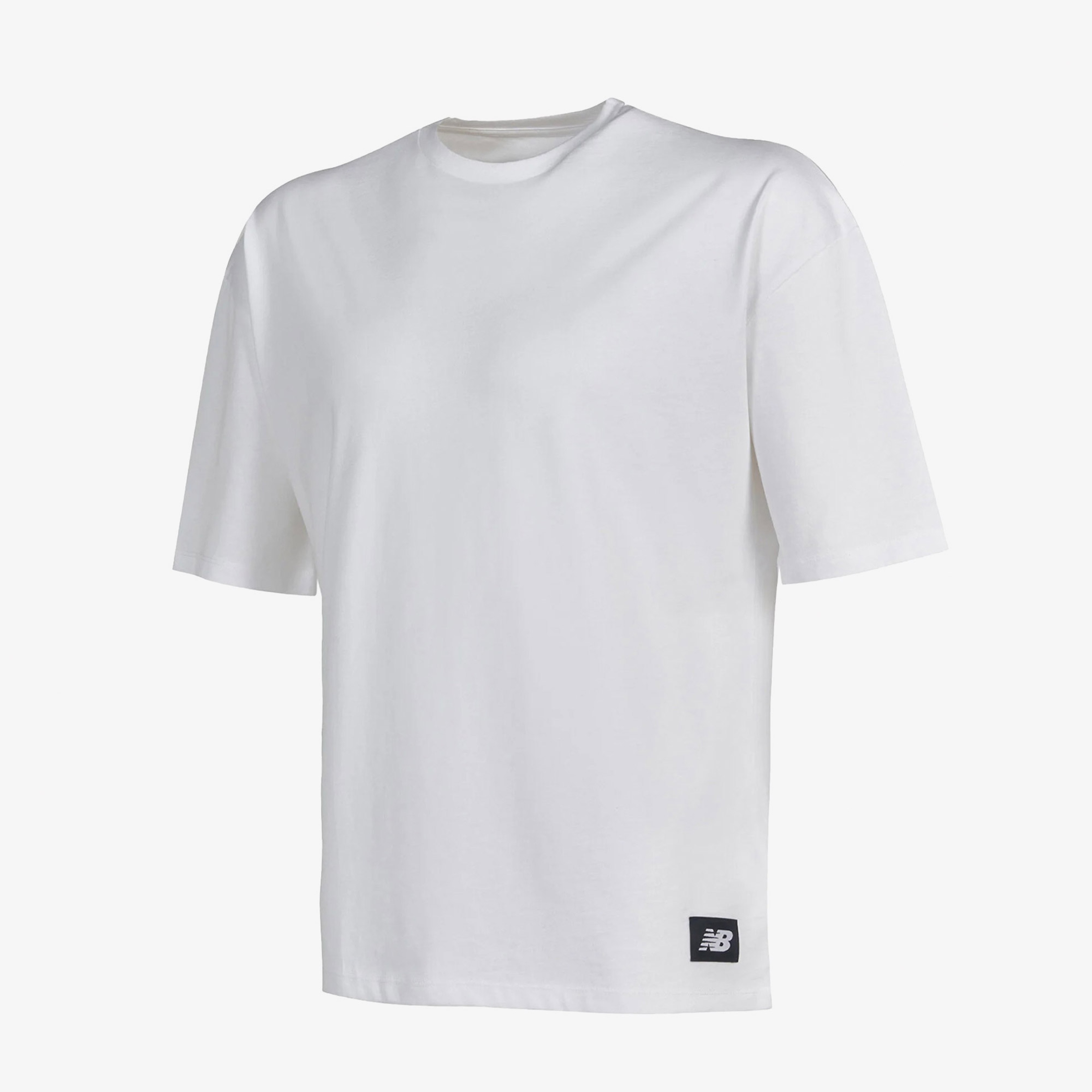 New Balance Lifestyle Erkek Beyaz T-Shirt